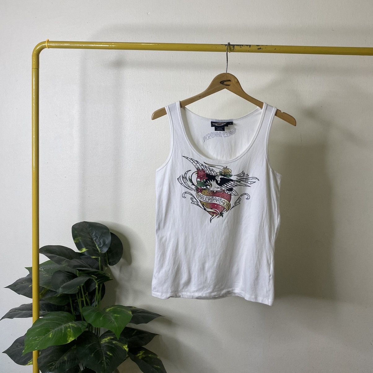 Harley Davidson Y2K Harley Davidson Ed Hardy Graphic Style Women T Shirt Size US S / EU 44-46 / 1 - 1 Thumbnail