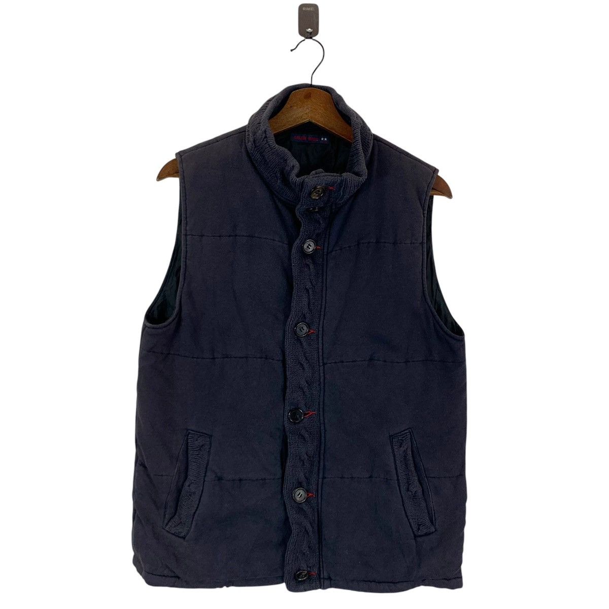 Indigo × Japanese Brand × Vintage VINTAGE GAIJIN MADE INDIGO VEST JACKET Size US M / EU 48-50 / 2 - 1 Thumbnail