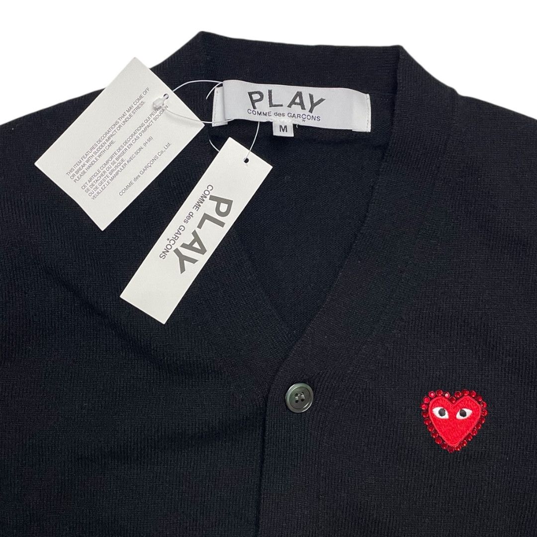 Comme des Garcons PLAY COMME des GARÇONS PLAY Cardigan Red Heart Logo Size M / US 6-8 / IT 42-44 - 5 Thumbnail