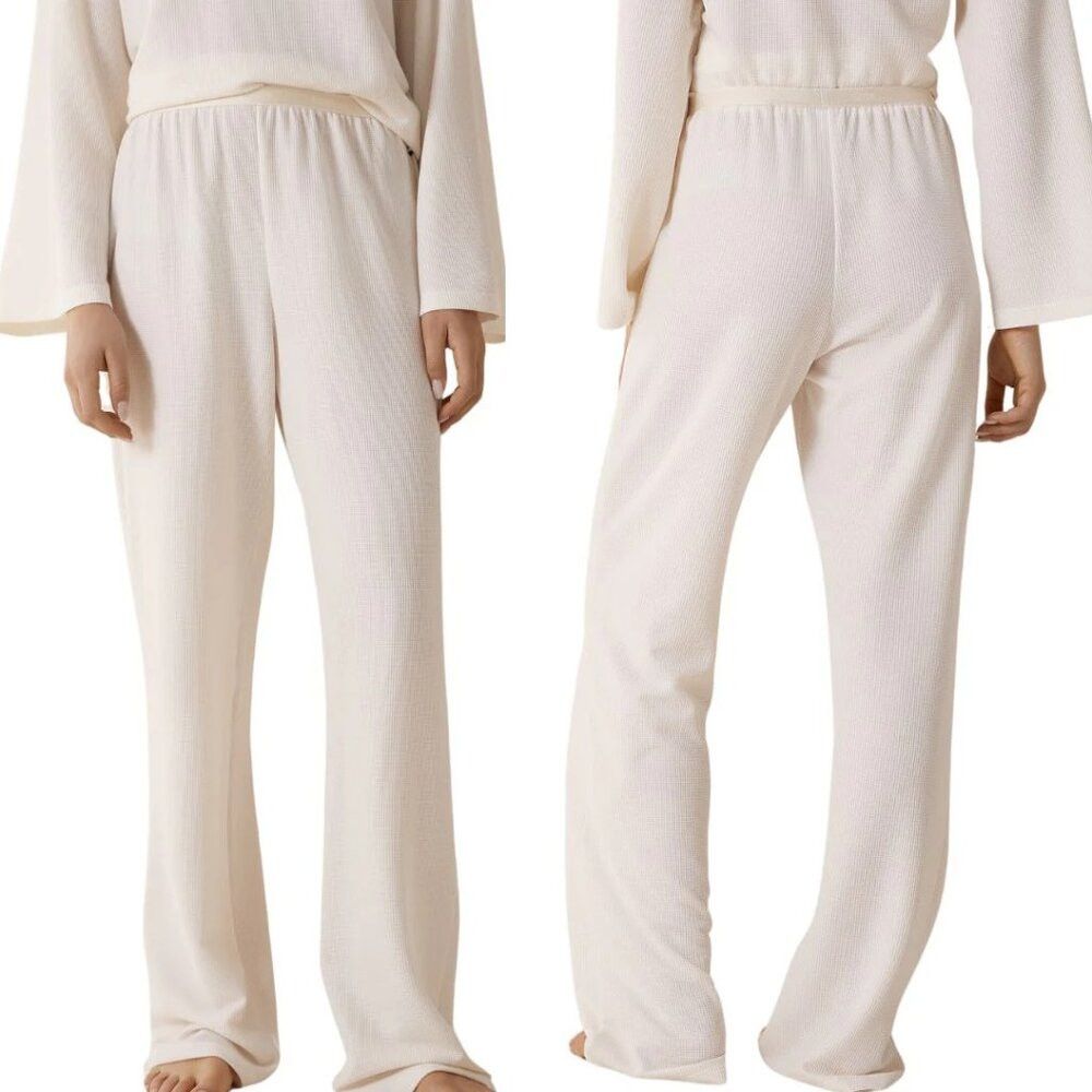 Hugo Boss NWT New Hugo Boss Codes Long Loungewear Open White Wool Ble Size 26" / US 2 / IT 38 - 1 Thumbnail