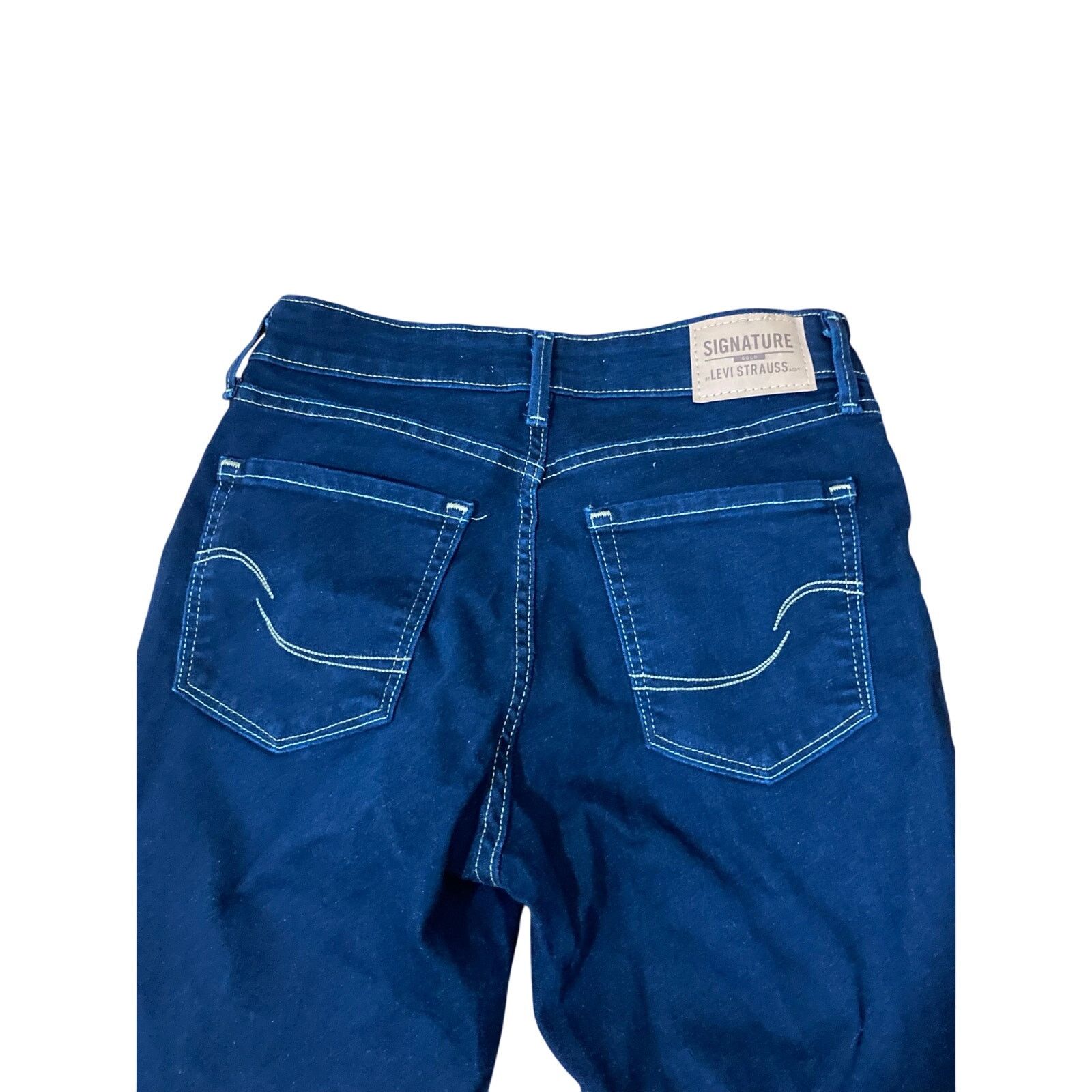 Levi's Signature by Levi Strauss Womens MidRise Skinny Jeans Sz W26 Size 26" / US 2 / IT 38 - 7 Thumbnail