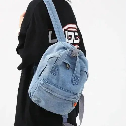 Other Unisex multi-functional denim backpack Size ONE SIZE - 2 Thumbnail