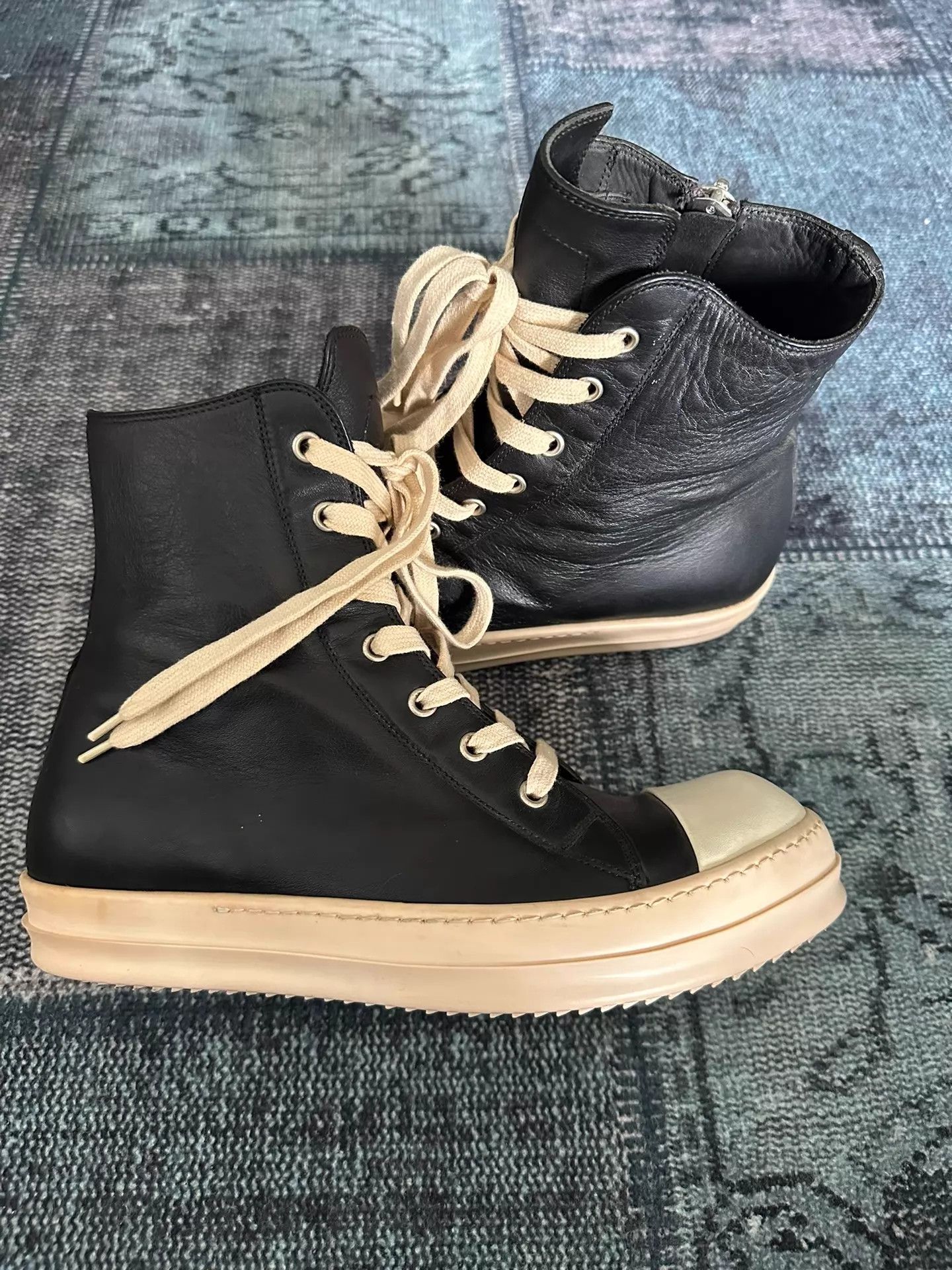 Rick Owens Rick Owens Vintage Big Converse 40 Leather Sneaker Size US 7 / EU 40 - 6 Thumbnail