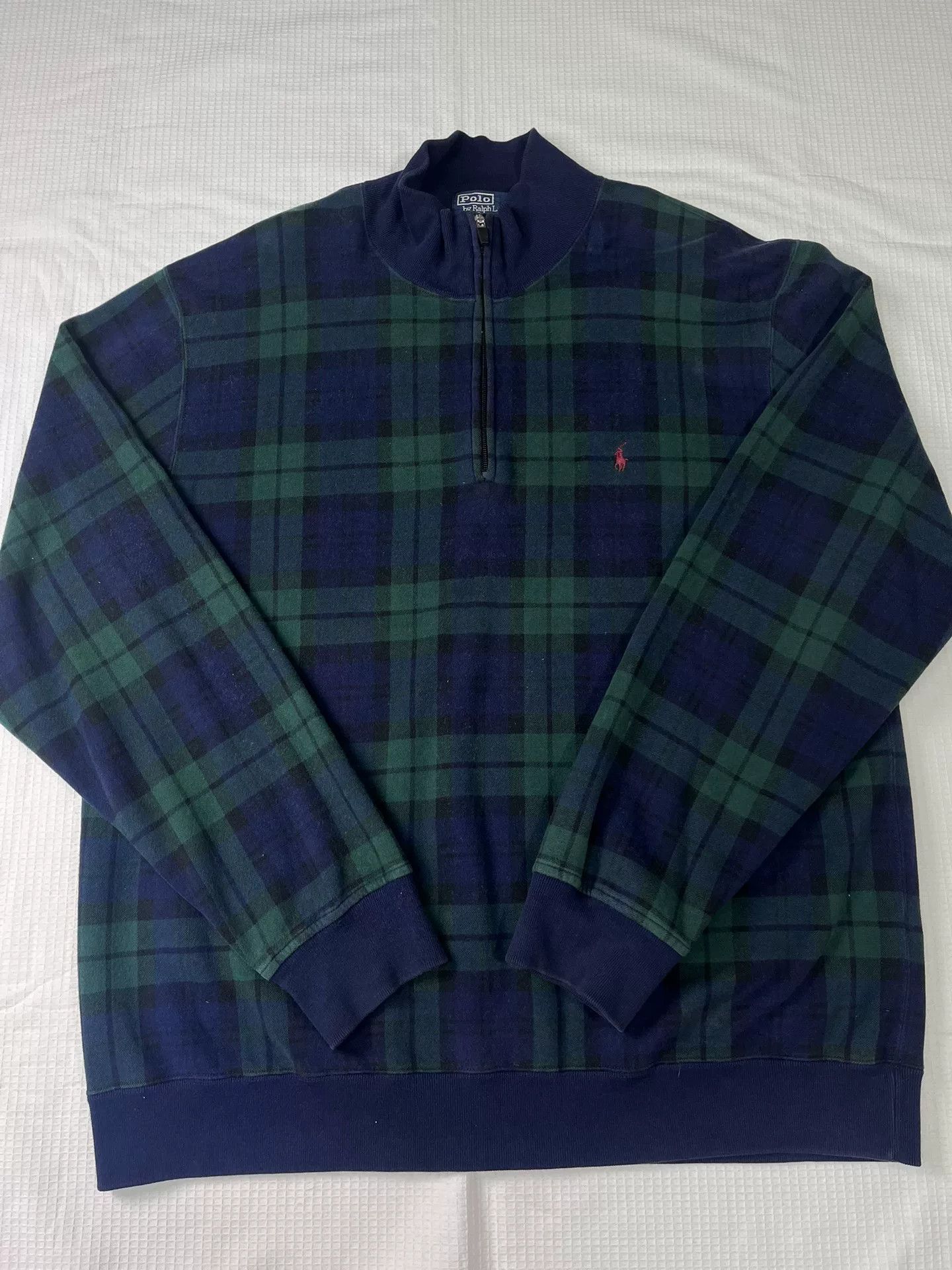 Vintage Vintage Ralph Lauren Cotton Polo Pullover Size US XL / EU 56 / 4 - 1 Thumbnail