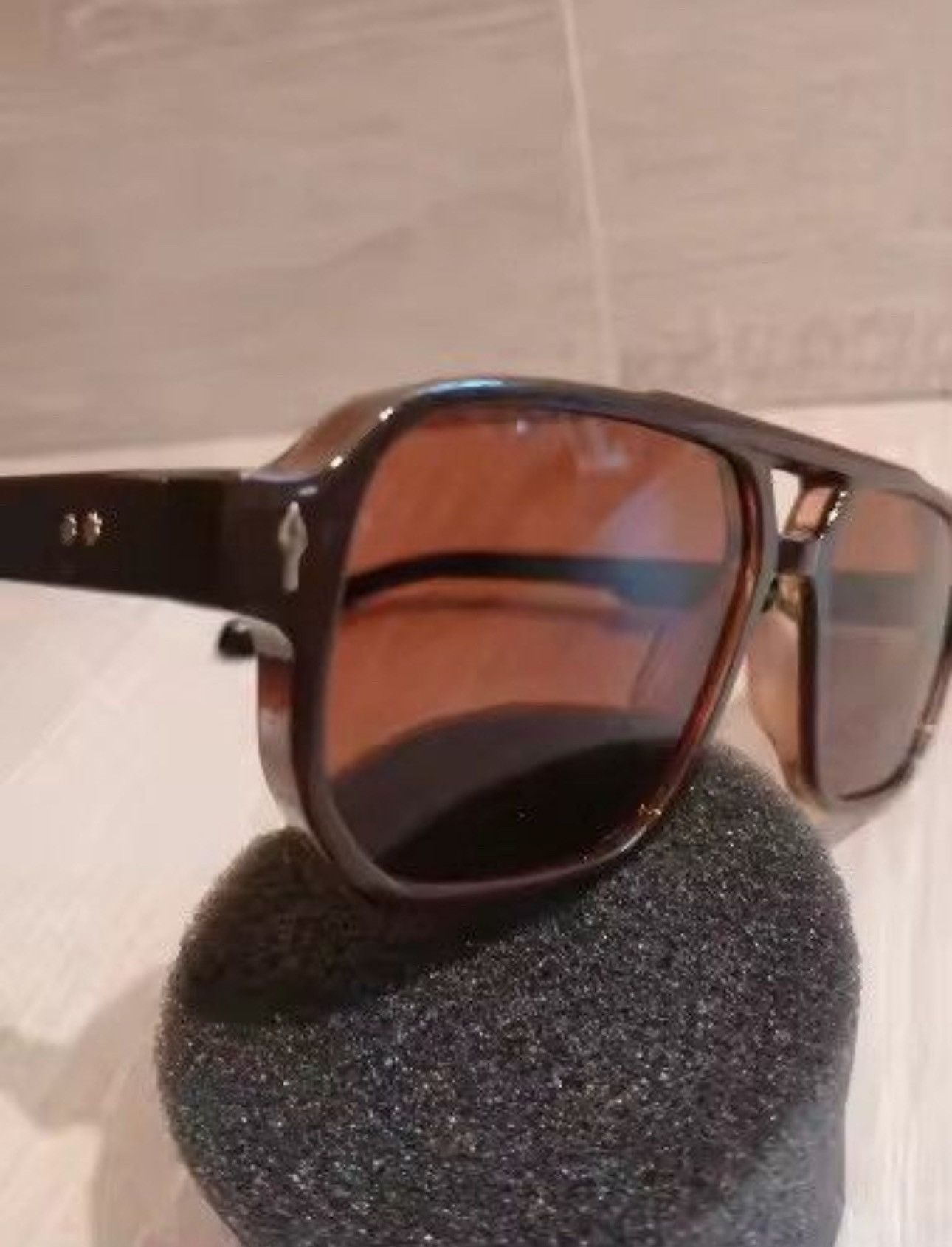 Electric Visual Retro Style Double Bridges Square Sunglasses Size ONE SIZE - 3 Thumbnail