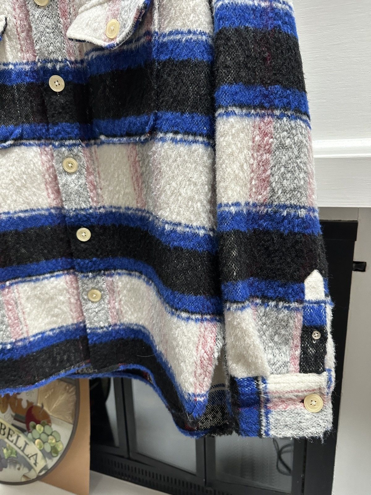 Allsaints Allsaints Rayado Ls Wool Flannel Size US S / EU 44-46 / 1 - 4 Thumbnail
