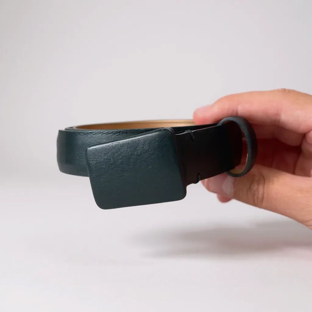 Maison Margiela Maison Margiela leather belt – Black, size 80 Size ONE SIZE - 1 Thumbnail