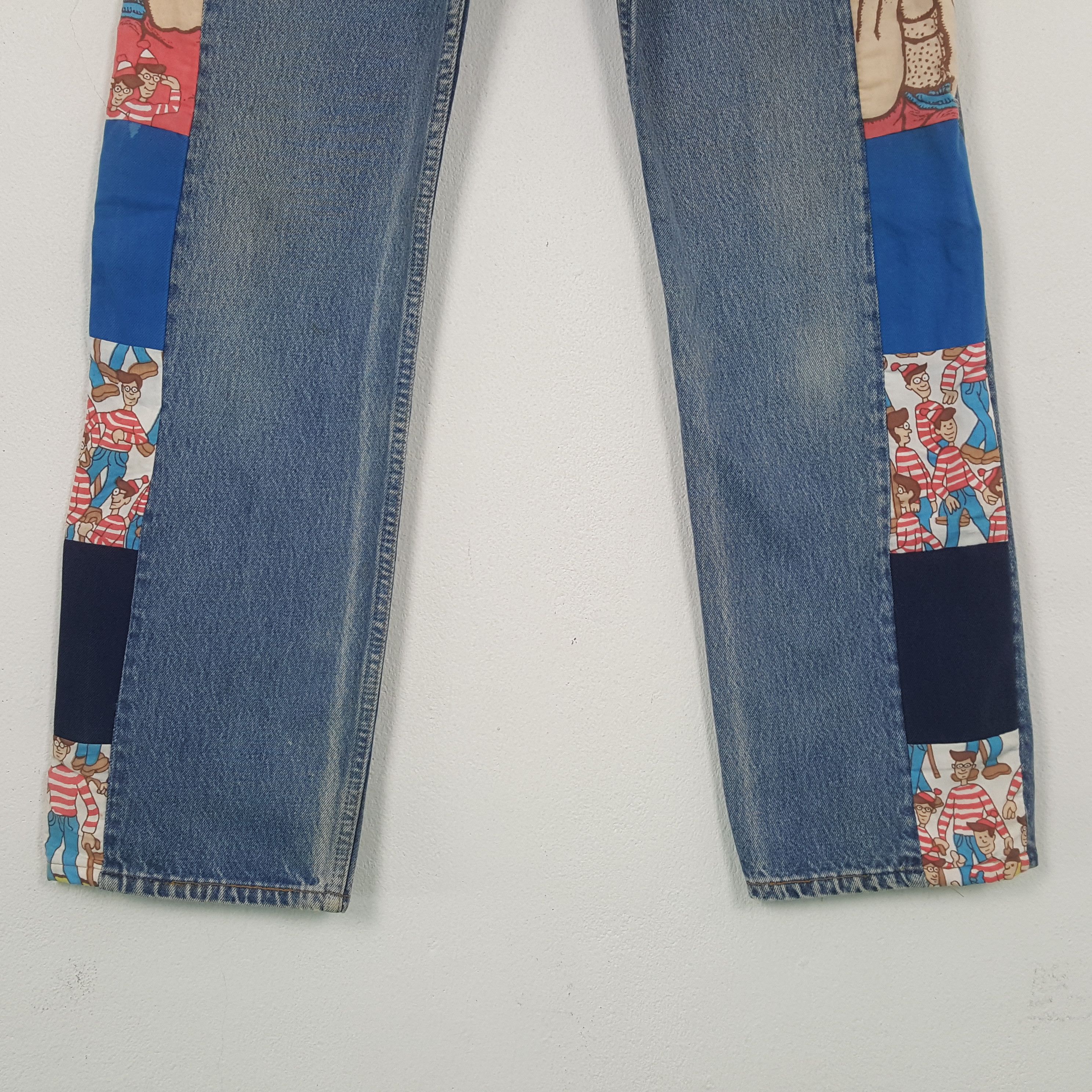 Levi's Levis 501 Streetwear Fashion Style Jeans RR30 Size US 29 - 3 Thumbnail