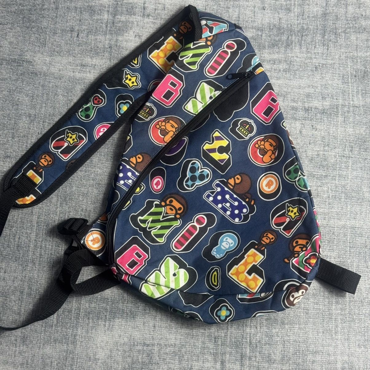Bape Bape 2014 Magazine Multi-Logo Body Bag Size ONE SIZE - 4 Thumbnail