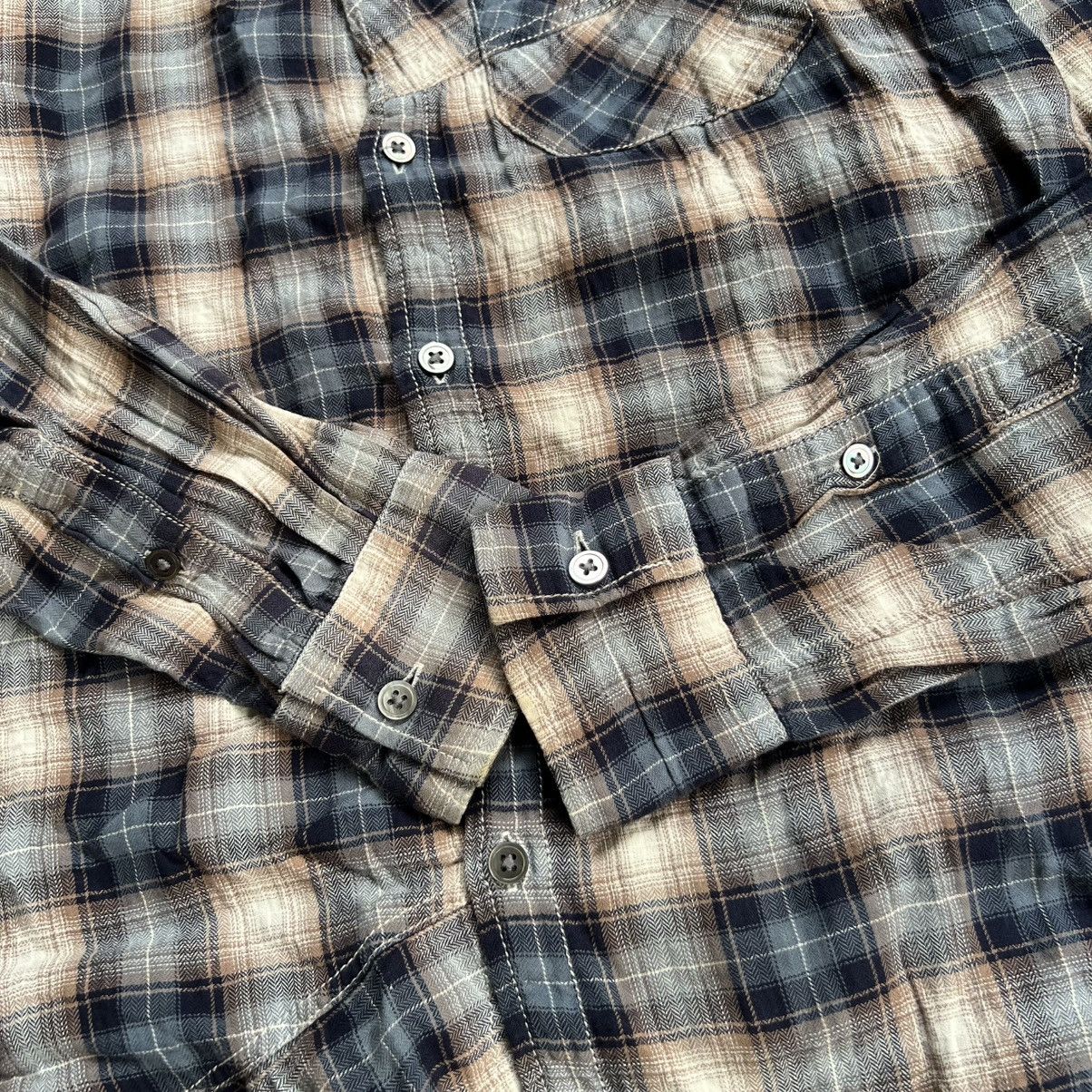 Tornado Mart Tornado Mart Patchwork Long Sleeve Button up Shirt Size US M / EU 48-50 / 2 - 3 Thumbnail