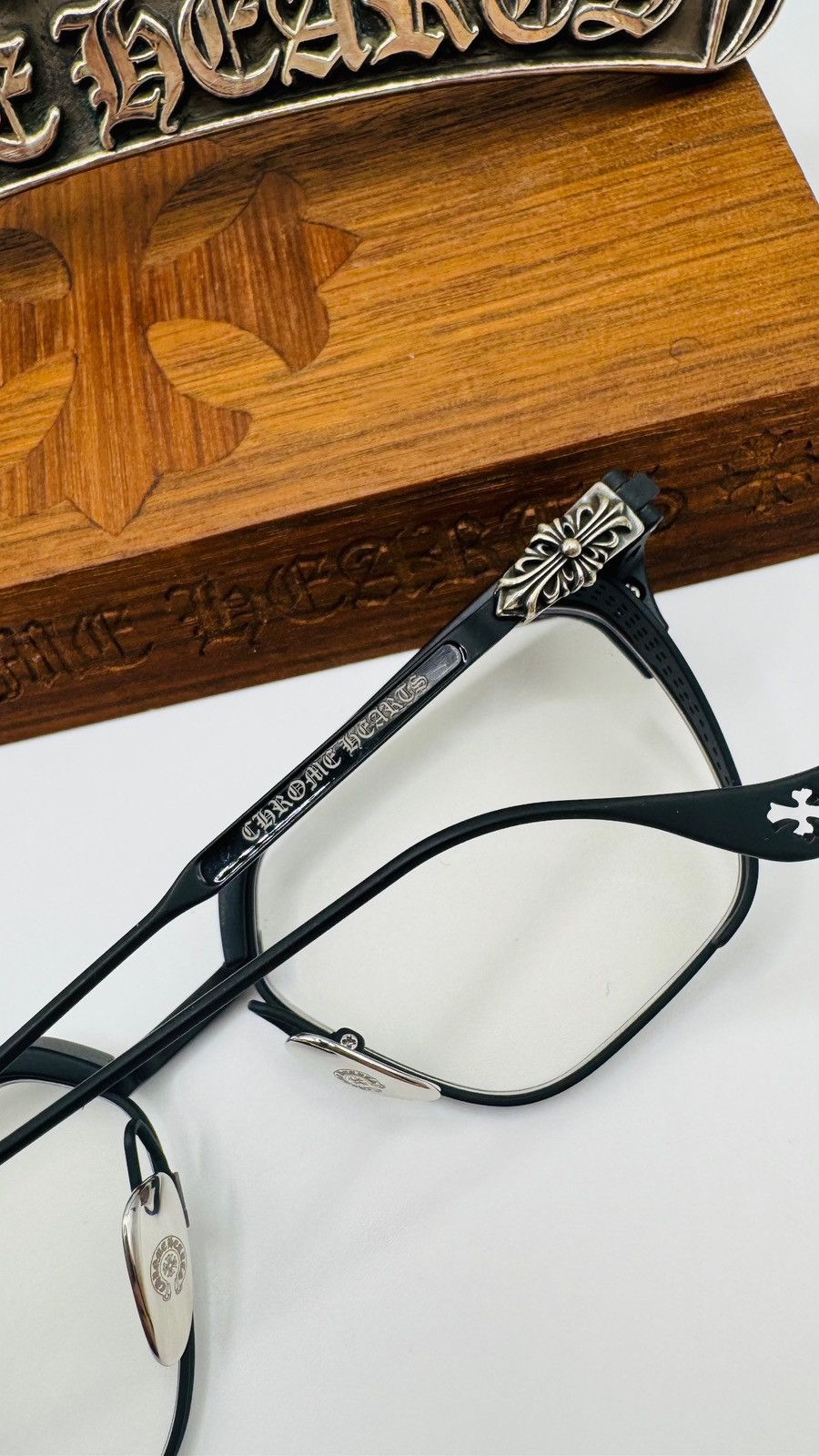 Chrome Hearts Chrome Hearts LGMA Glasses Size ONE SIZE - 11 Thumbnail