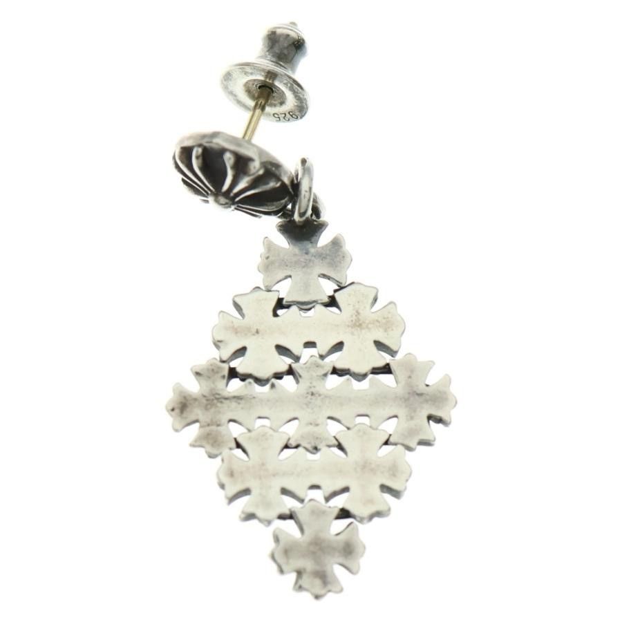 Chrome Hearts Chrome Hearts Chainmail Plus Cross Drop Earring Size ONE SIZE - 2 Thumbnail