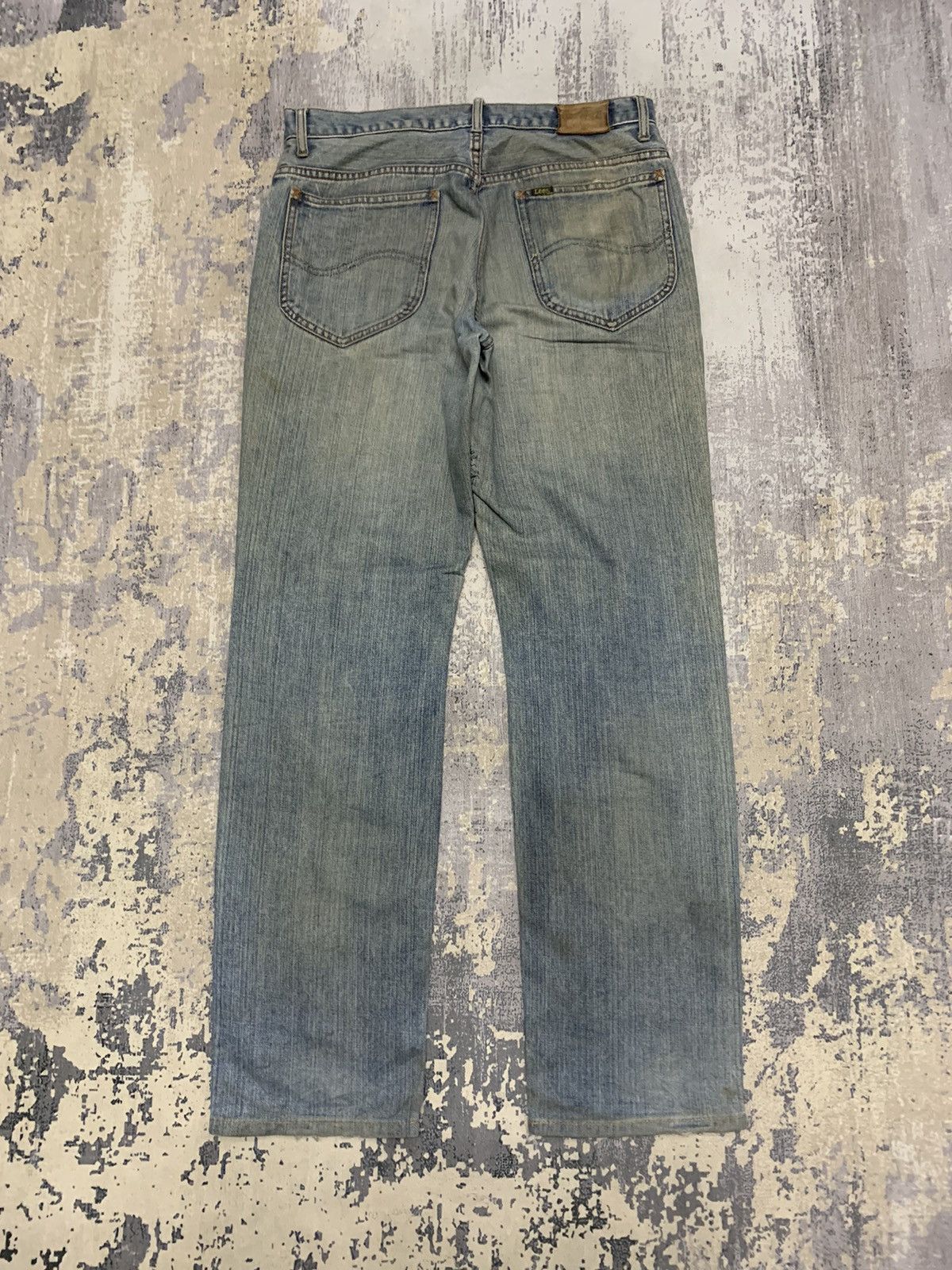 Lee Rusty LEE Distressed Denim Mud Wash Jean 33x31 Size US 33 - 11 Thumbnail