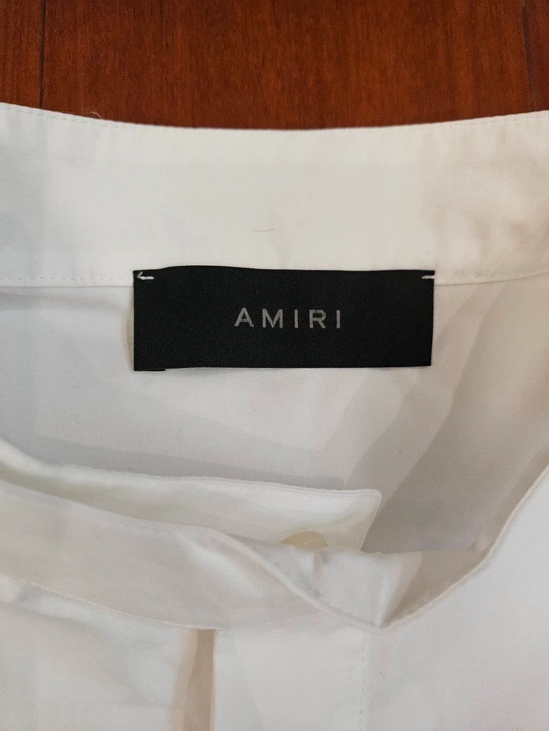 Amiri Amiri embroidered logo shirt Size US M / EU 48-50 / 2 - 3 Thumbnail