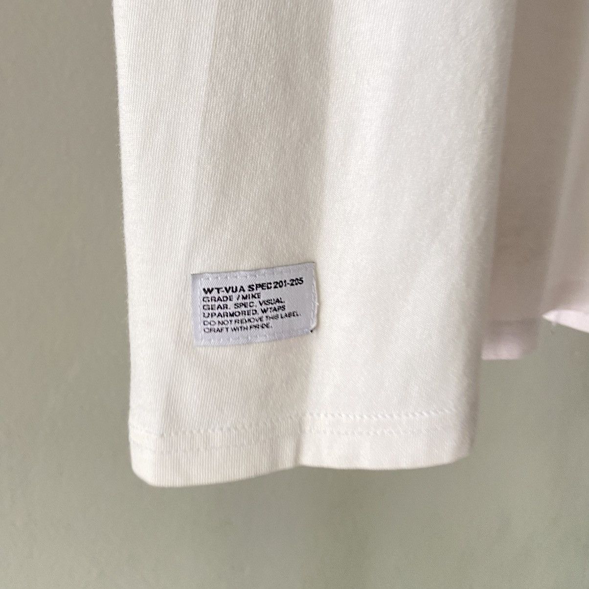 Wtaps WTAPS White Short-Sleeve Shirt with Black Logo Print Size US S / EU 44-46 / 1 - 6 Thumbnail