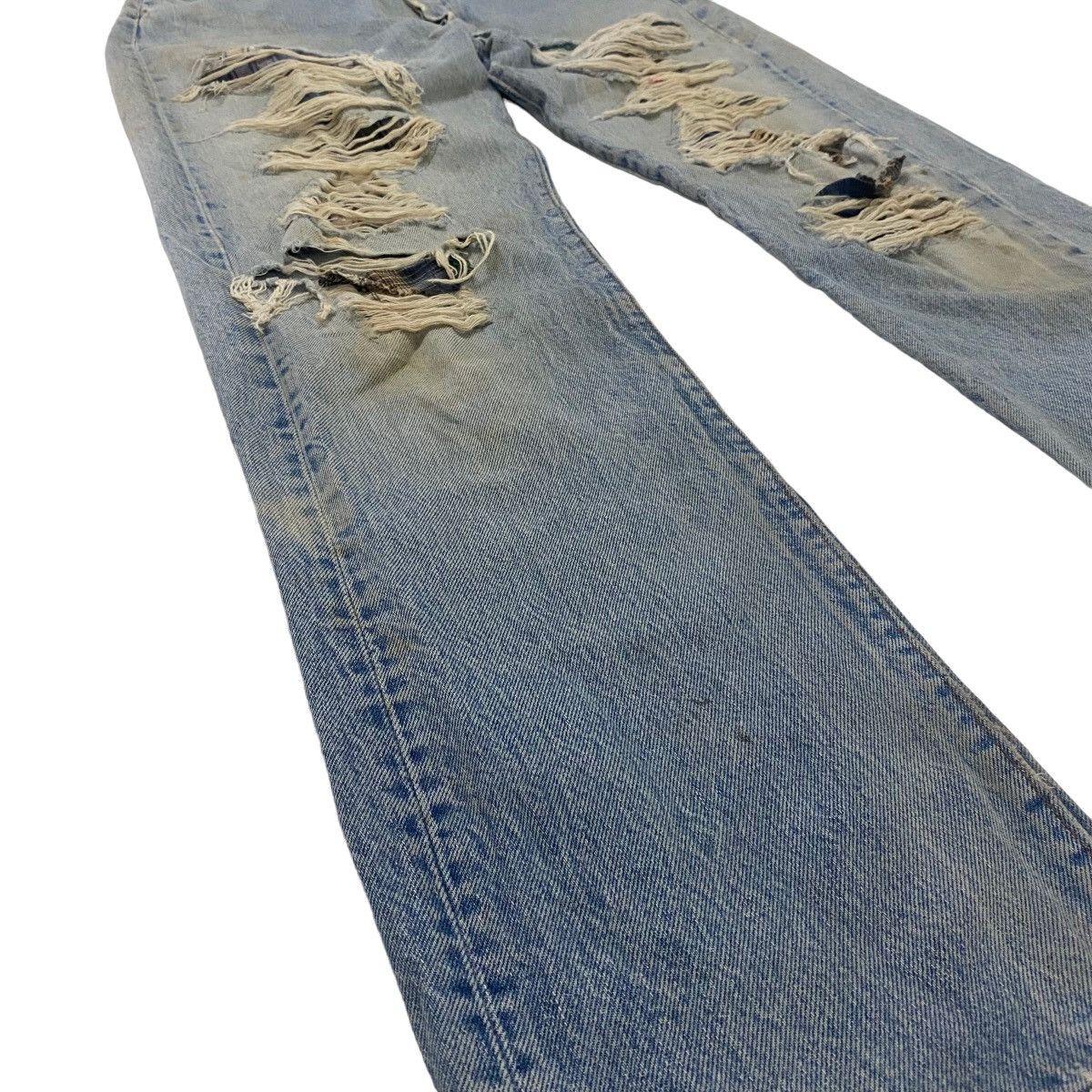 Levi's ✨Levi's thrashed denim inspired Kurt Cobain jeans Size US 32 / EU 48 - 5 Thumbnail