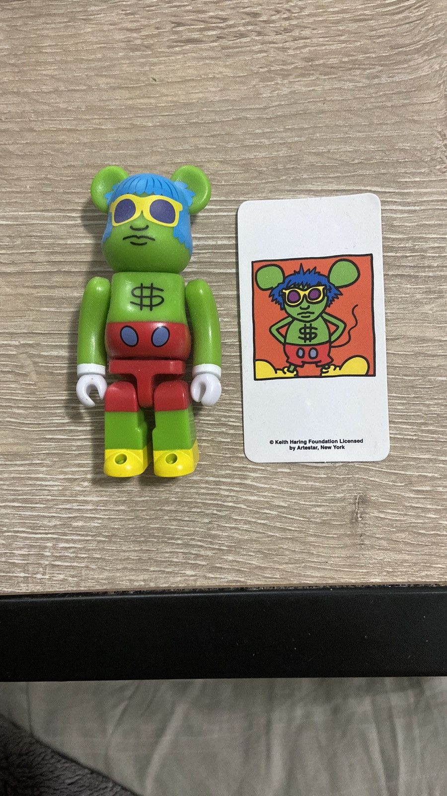 Medicom Toy Bearbrick Series 43 Keith Haring ANDY 100% Medicom Toy Size ONE SIZE - 1 Thumbnail