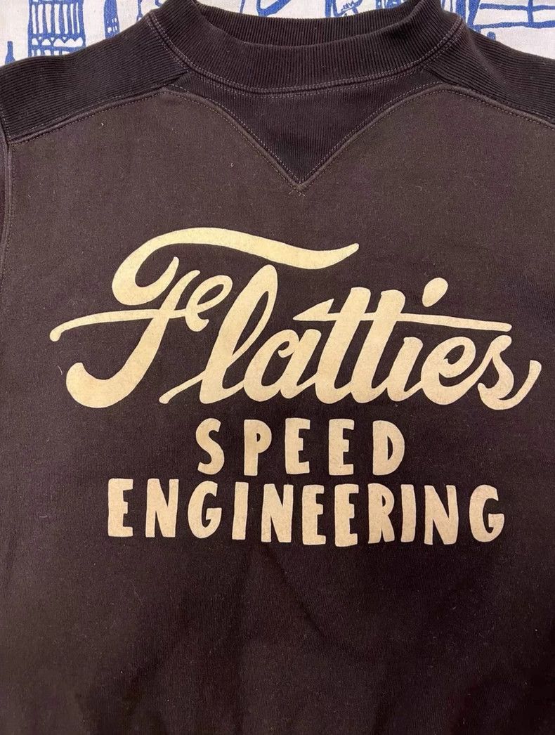 Freewheelers Freewheelers size 38 V8 engine fleece sweatshirt Size US M / EU 48-50 / 2 - 2 Thumbnail