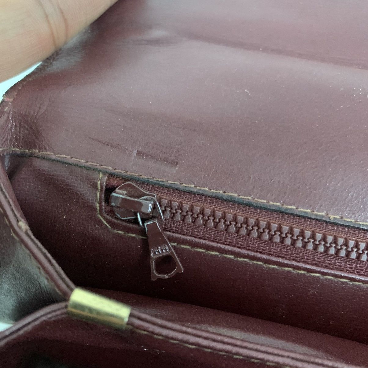 Celine Celine Box Vintage Leather Handbag Size ONE SIZE - 16 Thumbnail