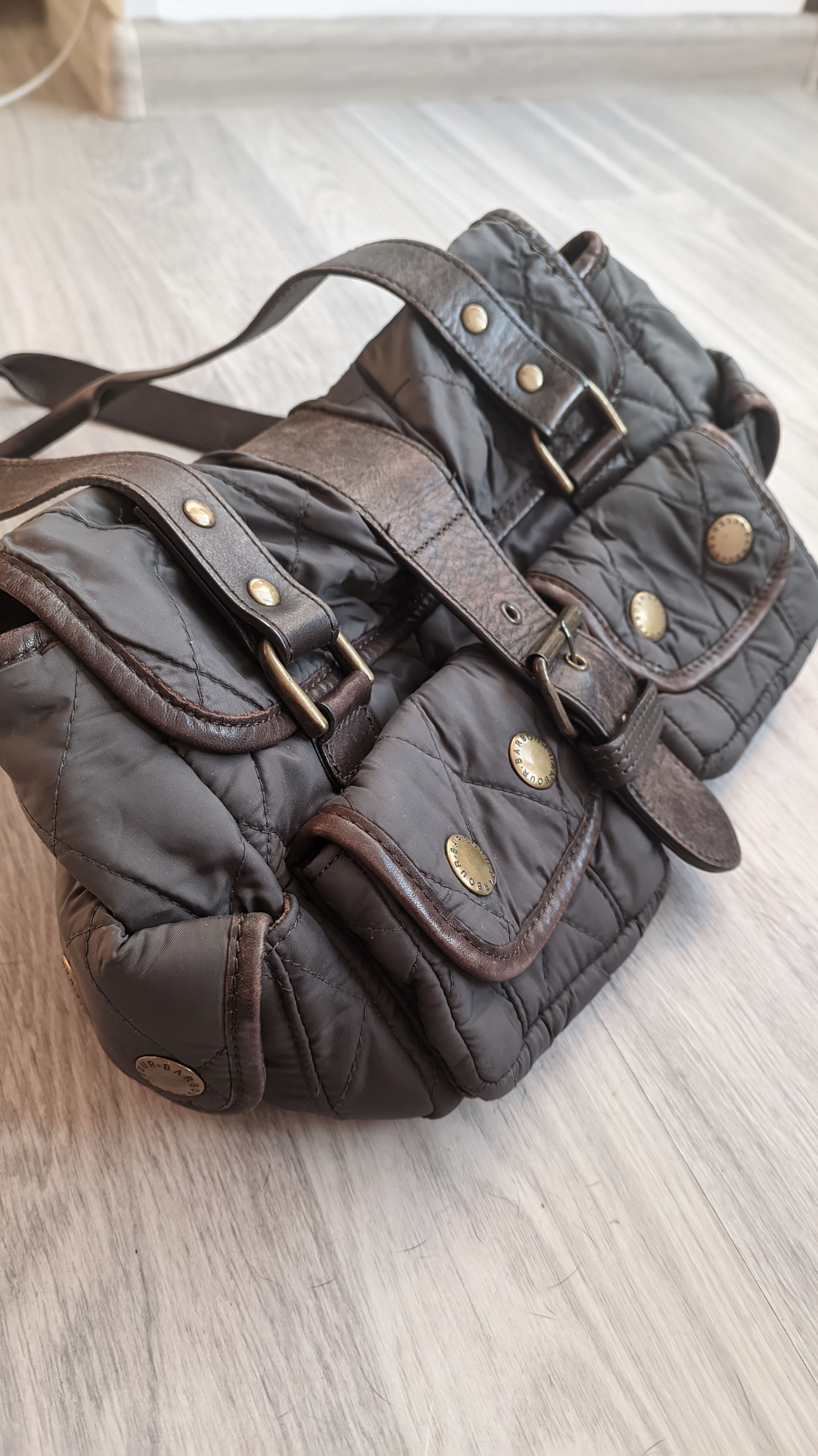Vintage Barbour vintage quilted bag 💼 Guess styled Size ONE SIZE - 2 Thumbnail
