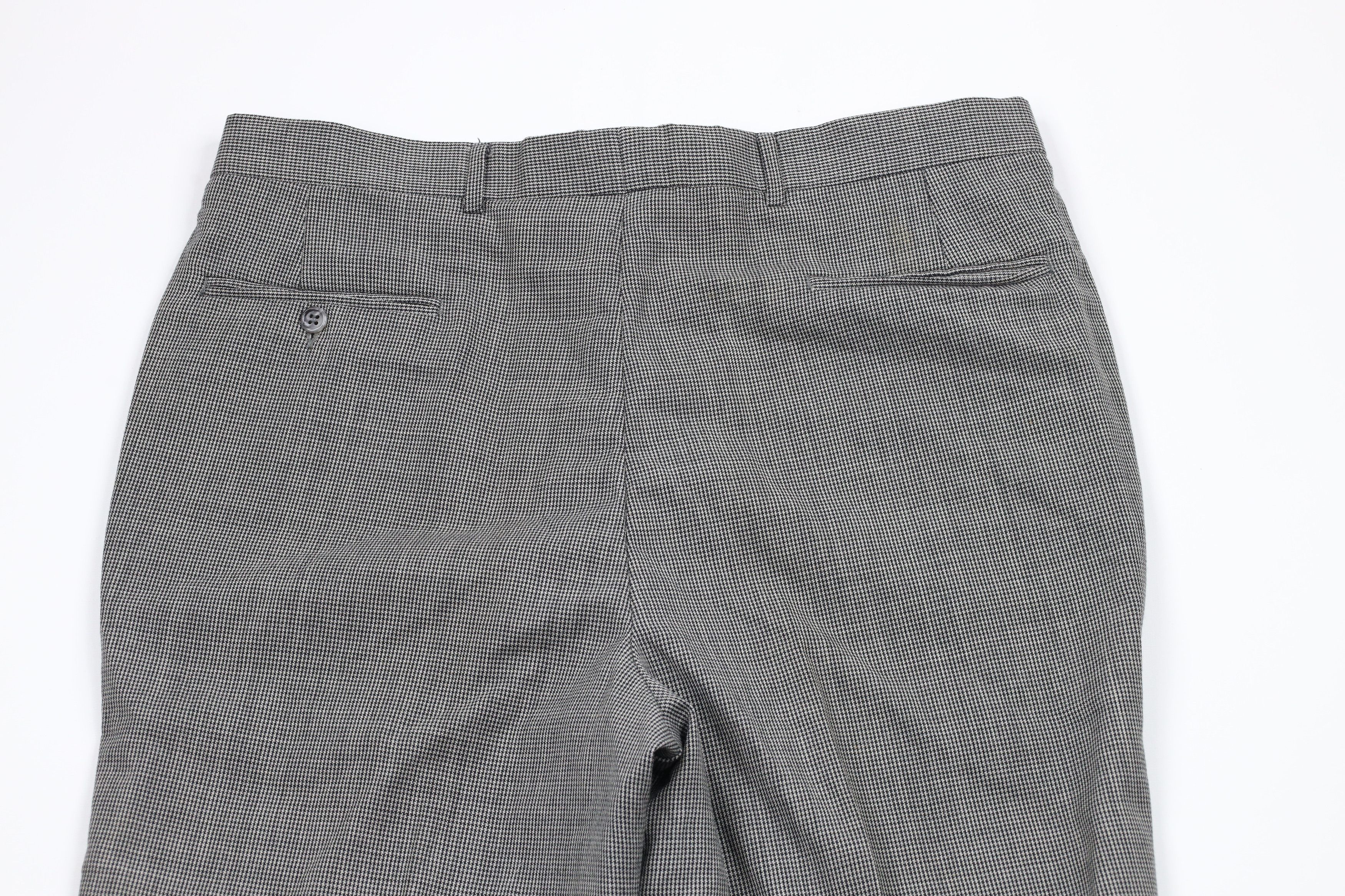 Vintage Vintage 90s Streetwear Houndstooth Wool Chino Pants USA Size US 36 / EU 52 - 11 Thumbnail
