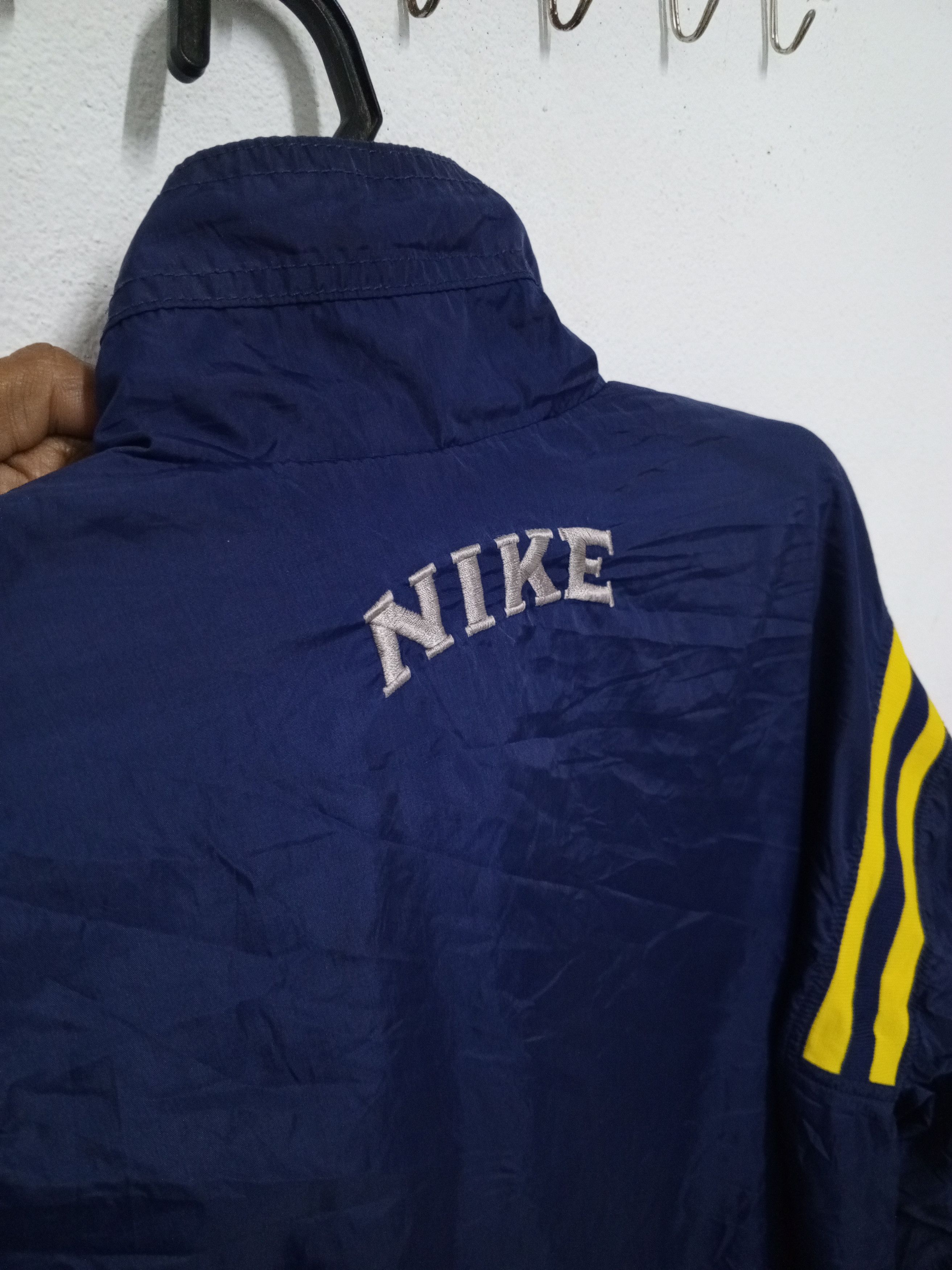 Nike {🔥9Os NIKE🔥} NYLON JACKET RARE Size US XXL / EU 58 / 5 - 9 Thumbnail