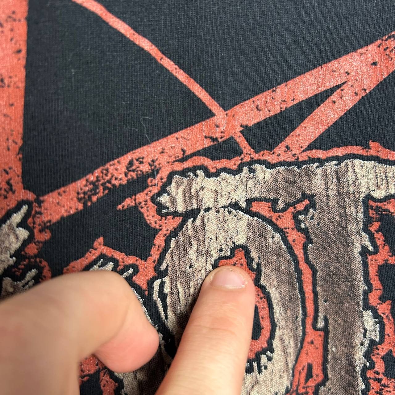 Band Tees Vintage Slipknot Big Graphic logo The Gray Chapter tee Size US S / EU 44-46 / 1 - 8 Thumbnail