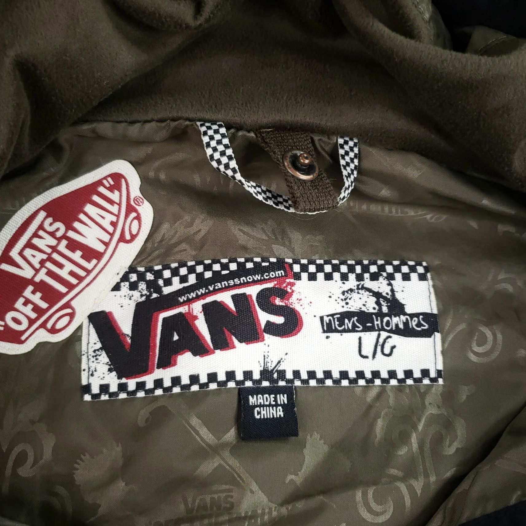 Vans VANS Jacket Mens L Green Camouflage Full Zip Hooded Outdoor Nylon Gore-Tex Size US L / EU 52-54 / 3 - 5 Thumbnail