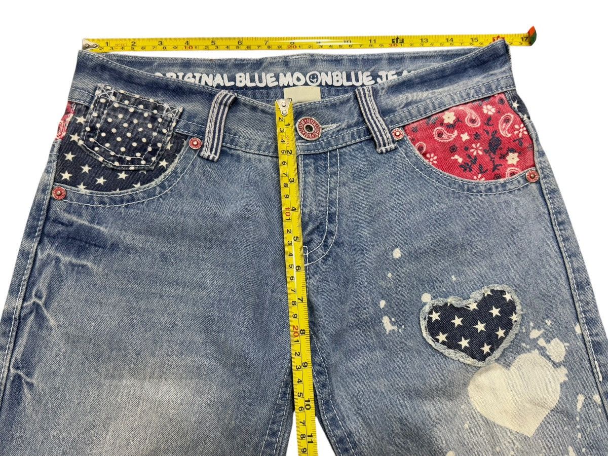 Japanese Brand HIPPIE REWORKED PATCHES KAPITAL INSPIRED DISTRESSED DENIM Size 32" / US 10 / IT 46 - 8 Thumbnail