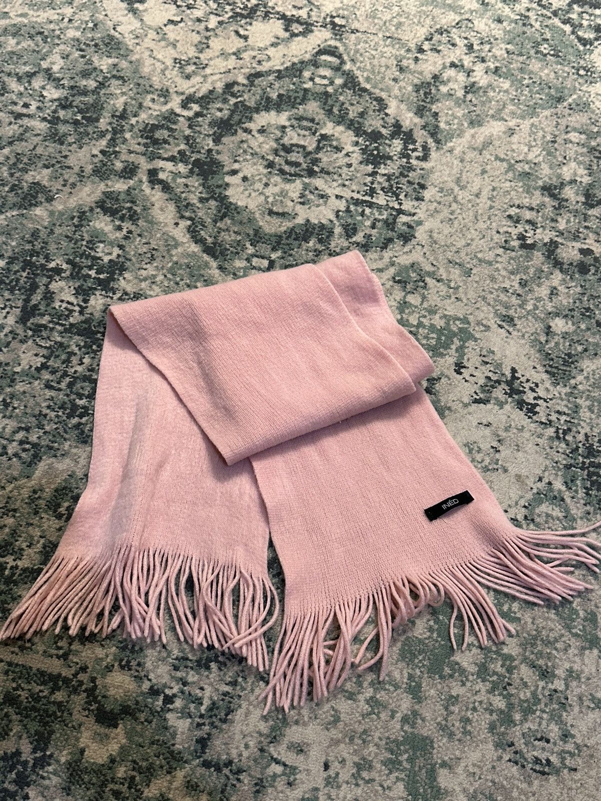 Yohji Yamamoto Ined By Yohji Yamamoto Wool Scarves Muffler Neckwear Size ONE SIZE - 5 Thumbnail