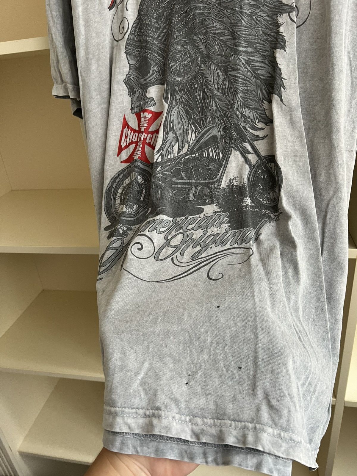 West Coast Choppers Vintage West Coast Choppers Tee T-Shirt Motorcycle Size US XXL / EU 58 / 5 - 7 Thumbnail