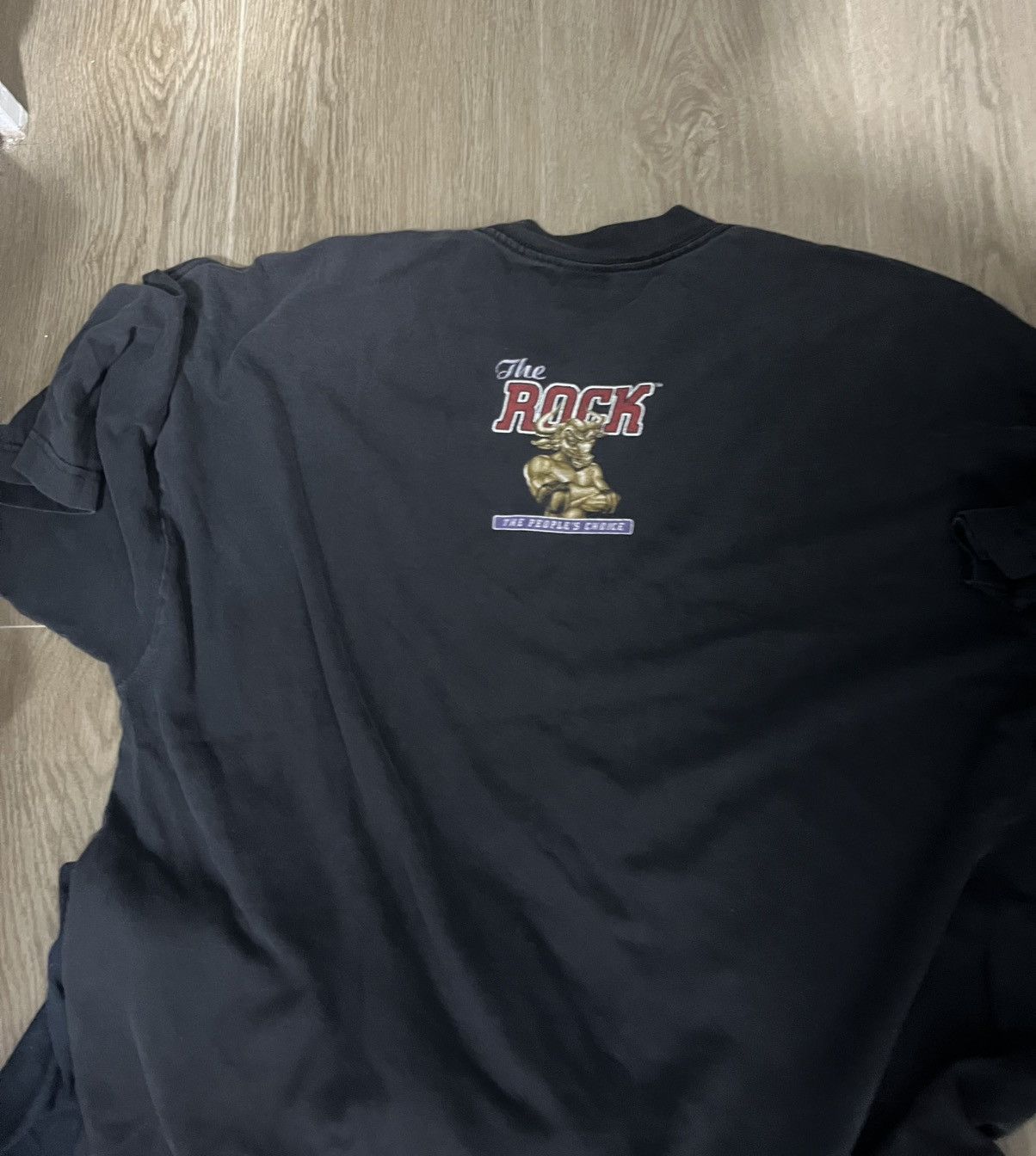 WWF 2000’s wwf the rock Size US XL / EU 56 / 4 - 2 Thumbnail
