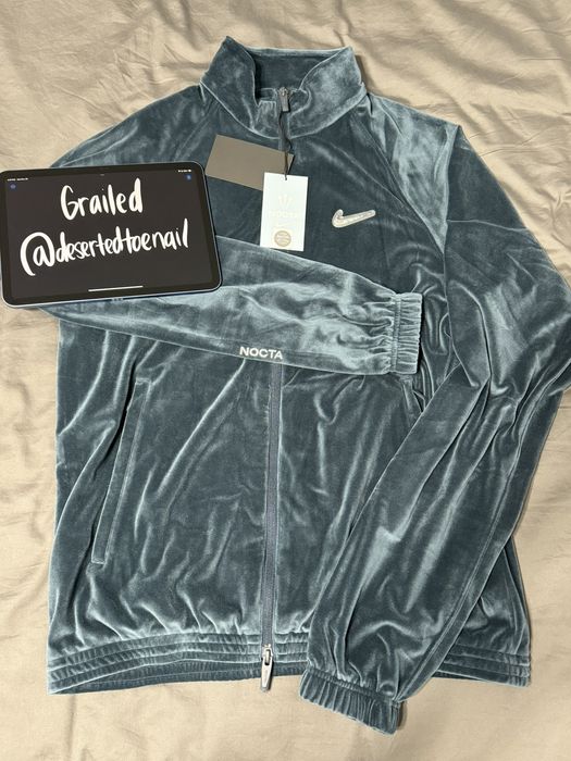 Nike NOCTA SWAROVSKI VELOUR JACKET | Grailed