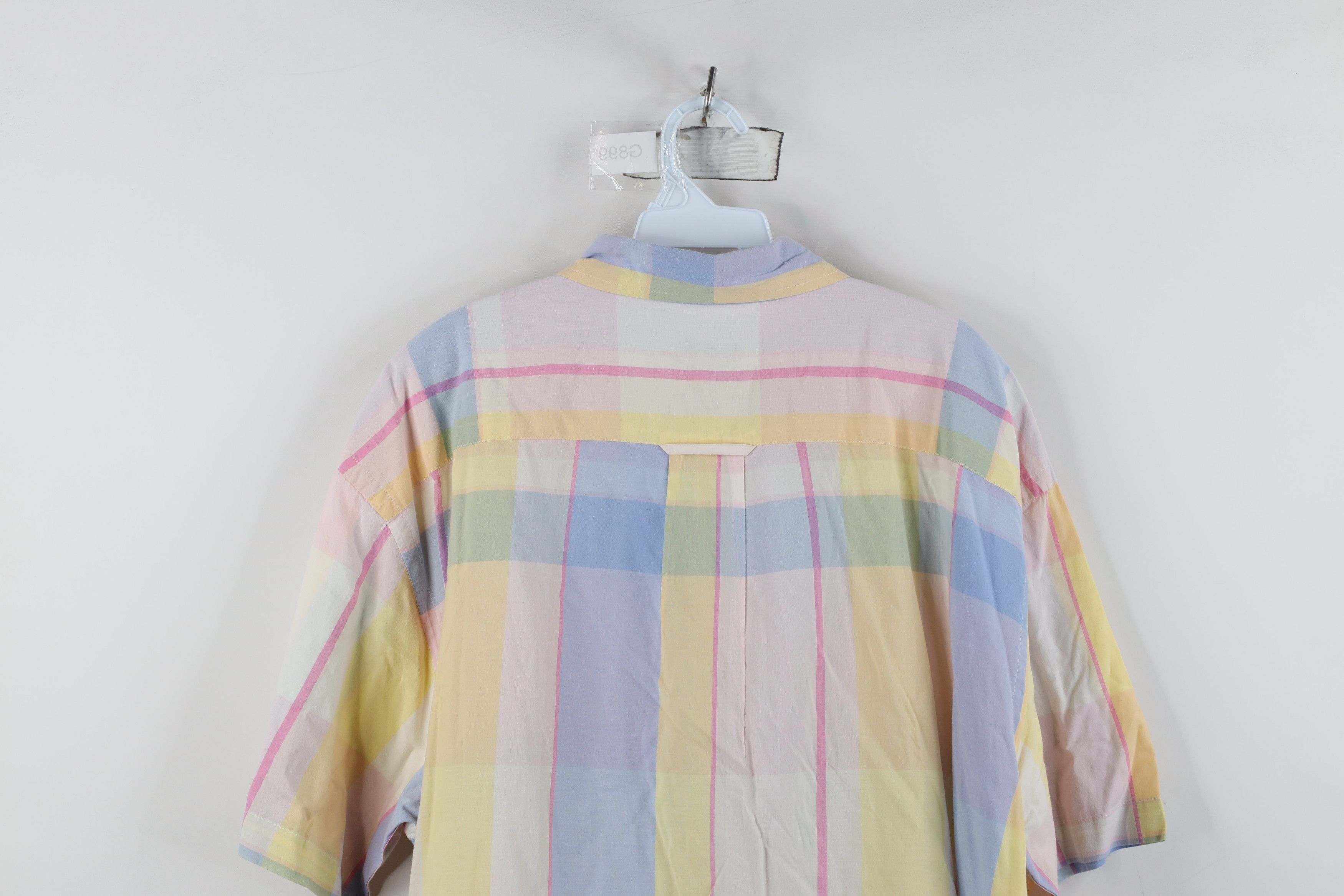 Orvis Vintage 90s Orvis Checkered Madras Plaid Button Down Shirt Size US XL / EU 56 / 4 - 10 Thumbnail