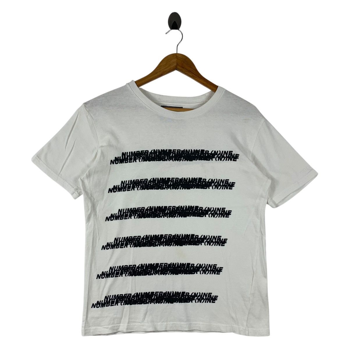 Number (N)ine NUMBER (N)INE denim japanesebrand tee Size US S / EU 44-46 / 1 - 1 Thumbnail