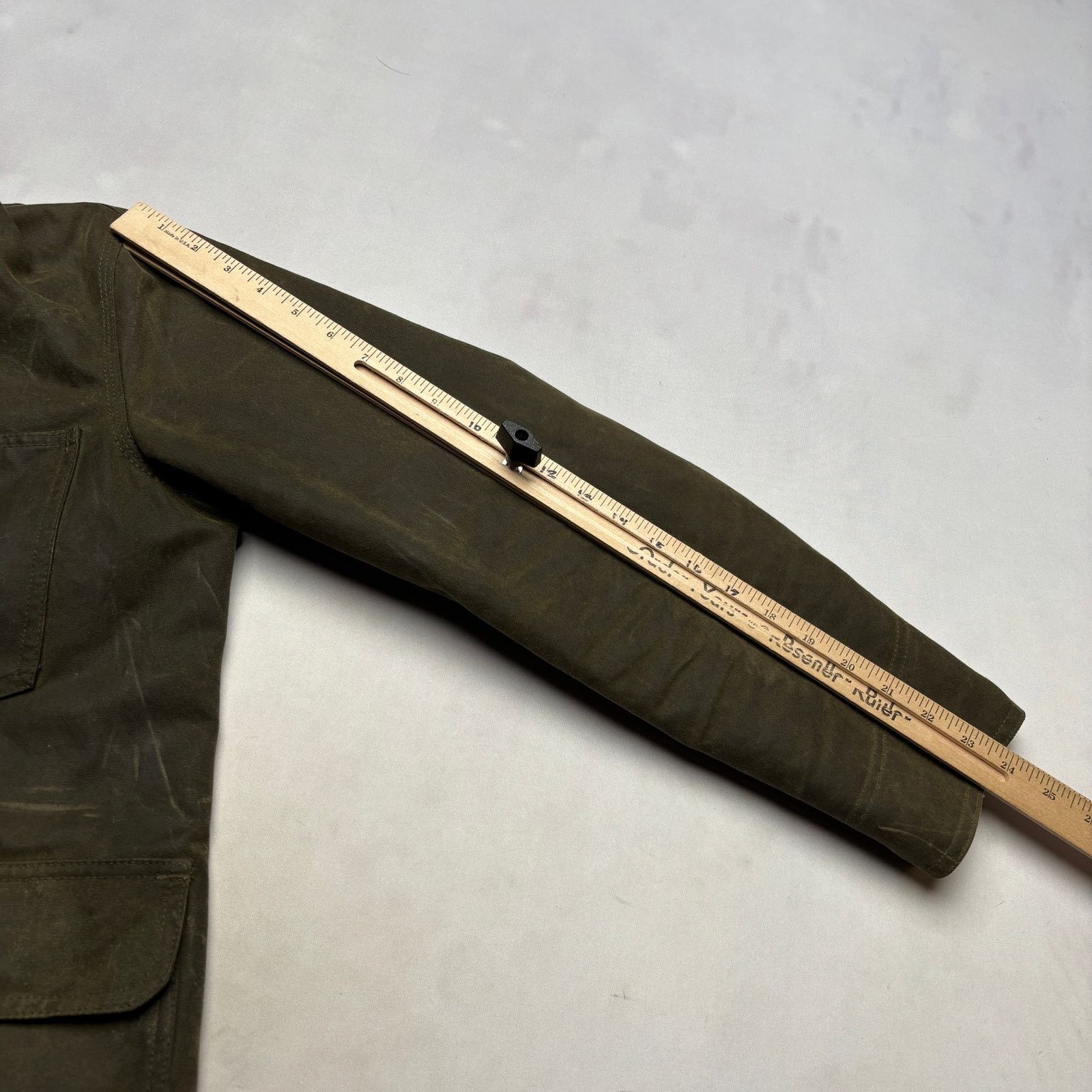 Buck Mason Buck Mason Dry Waxed Canvas Highland Jacket Men's Medium Size US M / EU 48-50 / 2 - 12 Thumbnail