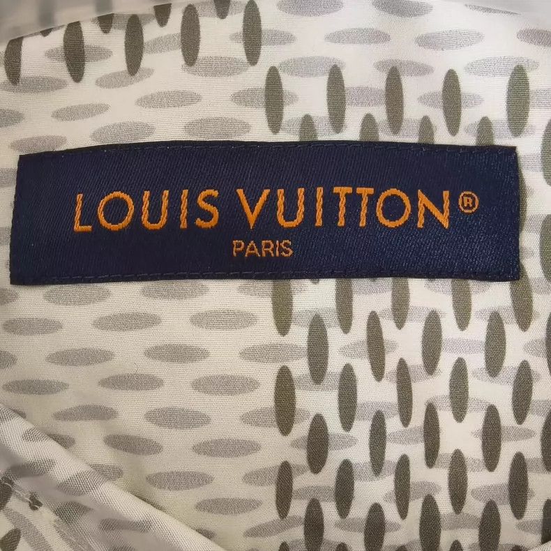Louis Vuitton LOUIS VUITTON Fei Dong Pearl Checkerboard Shirt 2504-Nextar Size US M / EU 48-50 / 2 - 3 Thumbnail