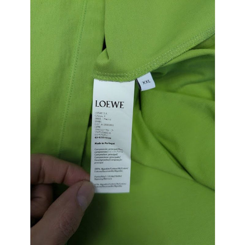 Loewe o1rshd1 Graphic Print T-Shirt in Green Size US XXL / EU 58 / 5 - 16 Thumbnail