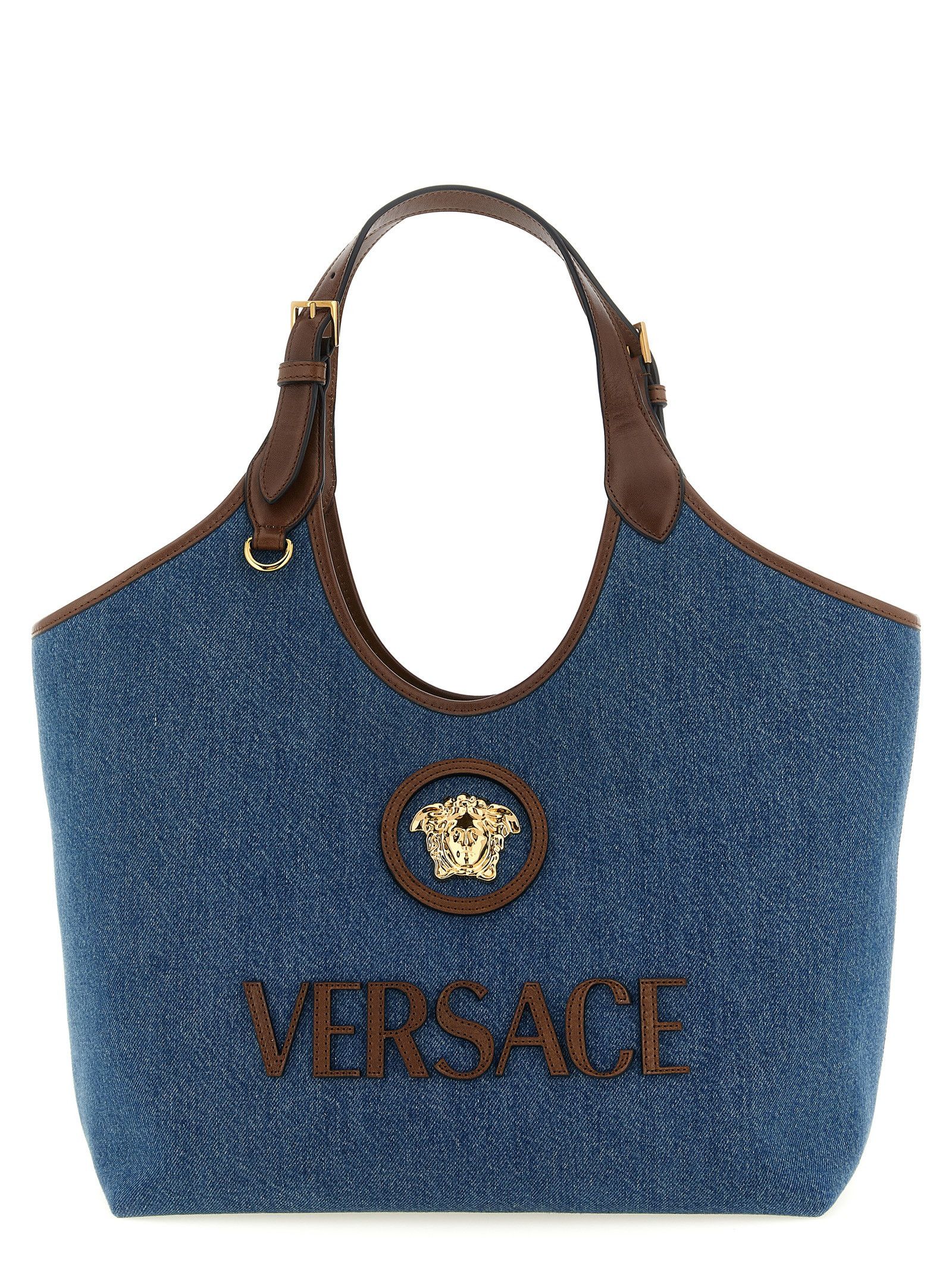 Versace Medium 'La Medusa' shopping bag Size ONE SIZE - 1 Thumbnail