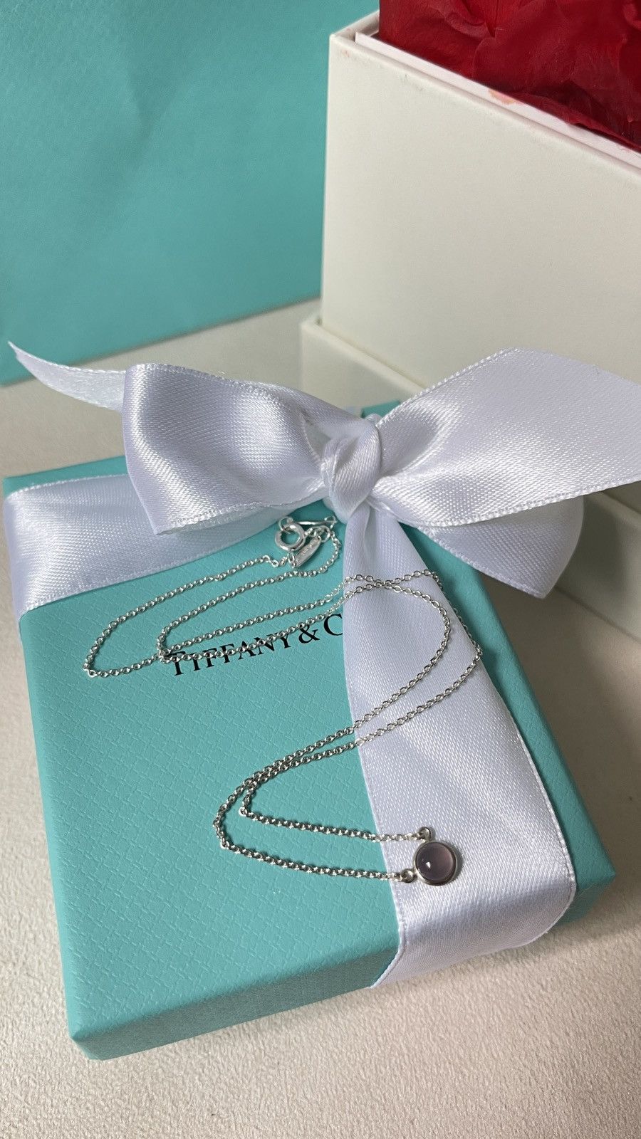 Tiffany & Co. Tiffany & Co. Purple Chalcedony Cabochon Necklace 16” $550 Size ONE SIZE - 14 Thumbnail