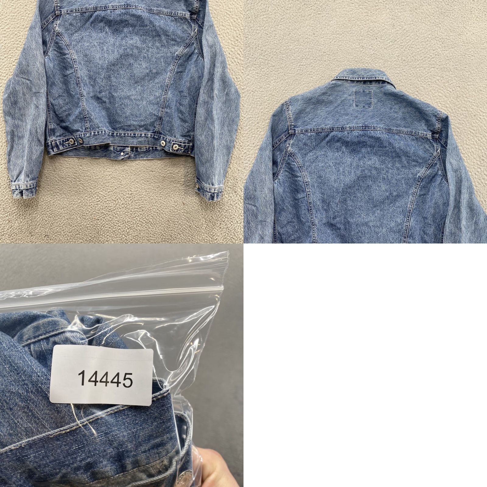 Faded Glory Faded Glory Denim Jacket Women's Button Up Medium Wash Blue L Read Jacket Size 36" / US 14 / IT 50 - 9 Thumbnail