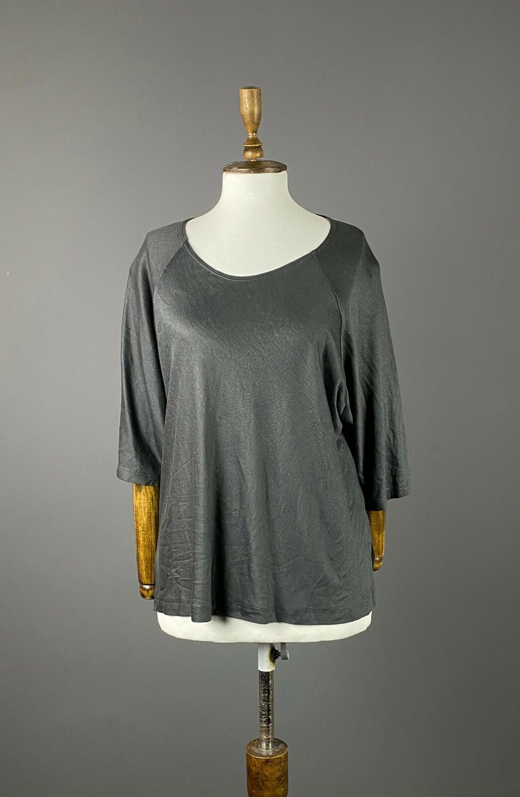 Annikki Karvinen Annikki Karvinen Gray 3/4 Sleeve Top Pullover Sweater Size M Size M / US 6-8 / IT 42-44 - 1 Thumbnail
