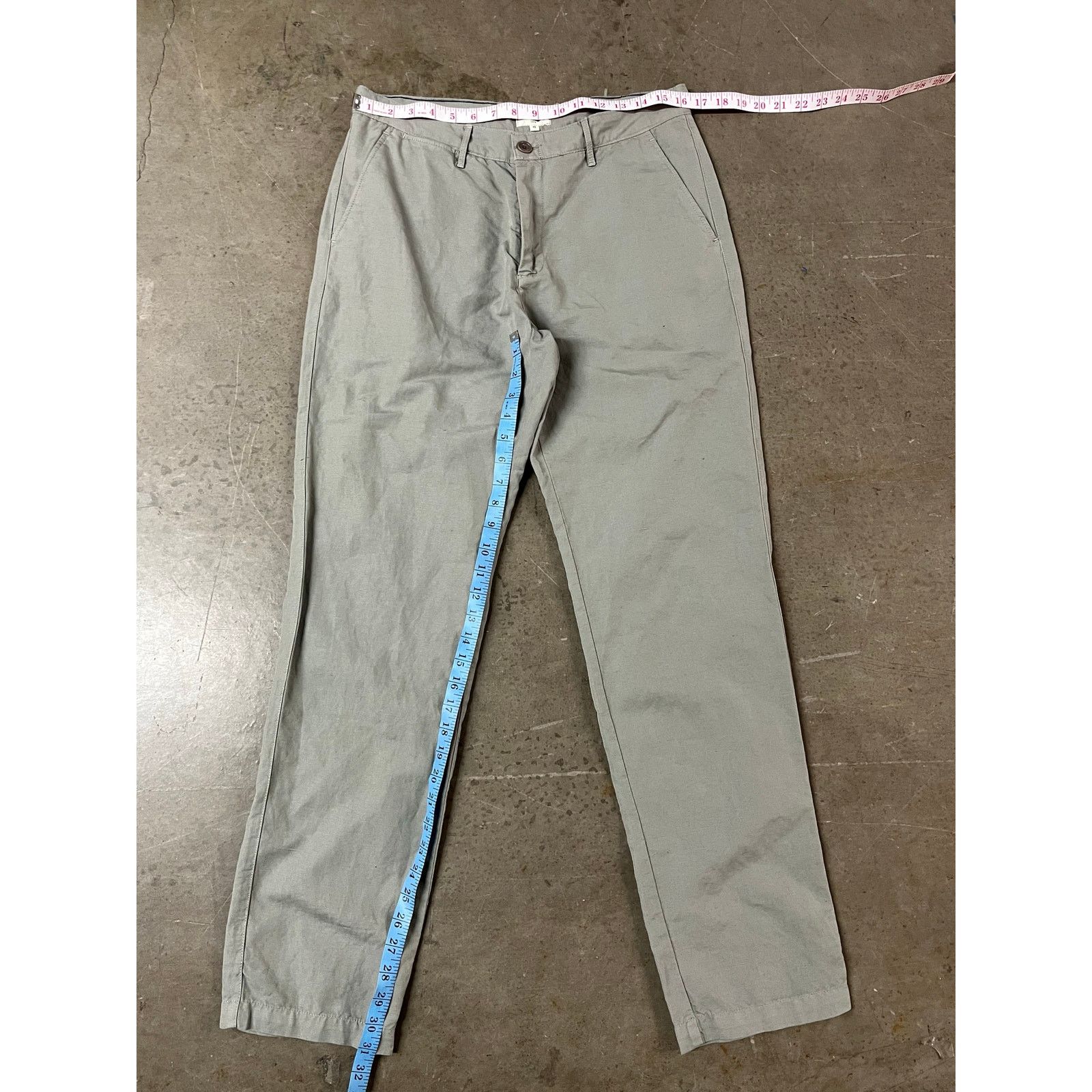 Hartford HARTFORD - Tyron Slim-Fit Straight Twill Trousers /32 / NWOT Size US 32 / EU 48 - 4 Thumbnail