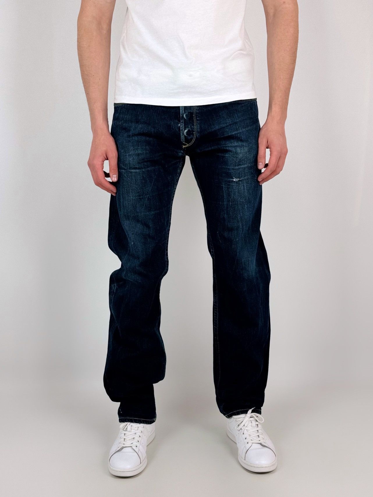 Diesel Distressed Diesel Poiak Jeans Pants Size US 34 / EU 50 - 1 Thumbnail