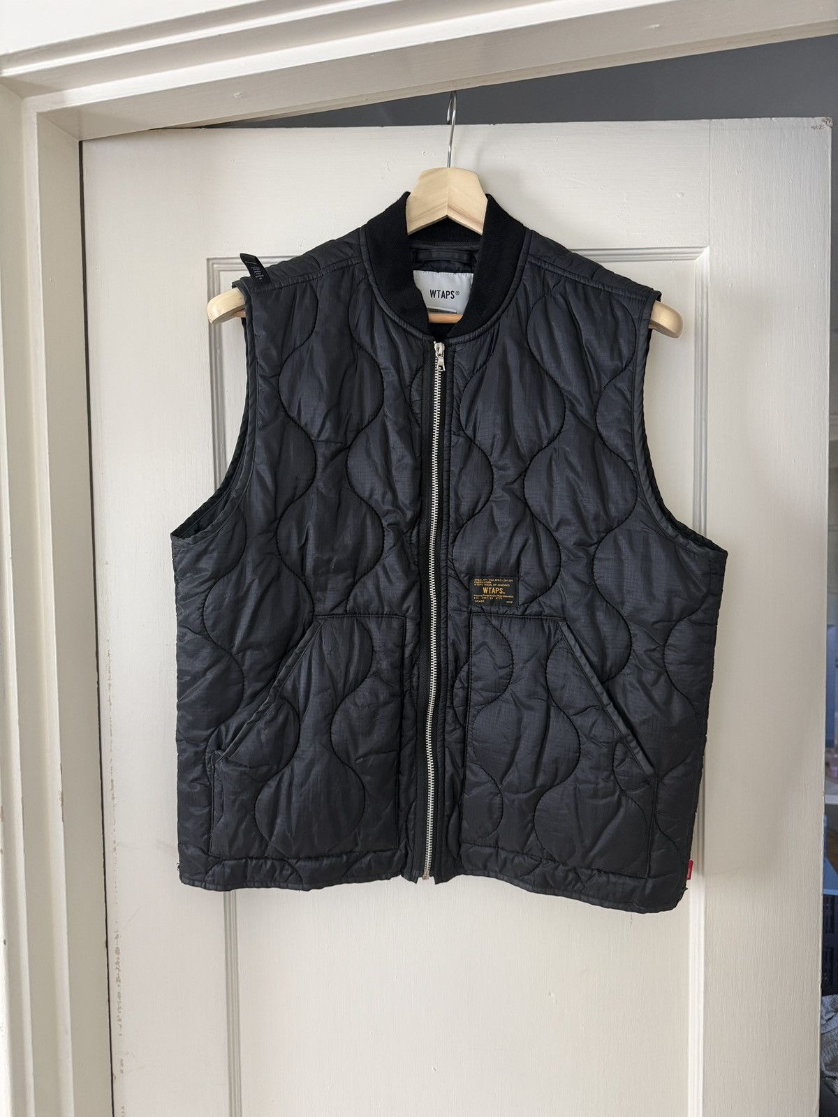 Wtaps WTAPS Creeper Vest Nylon Ripstop - Black Size US S / EU 44-46 / 1 - 1 Thumbnail