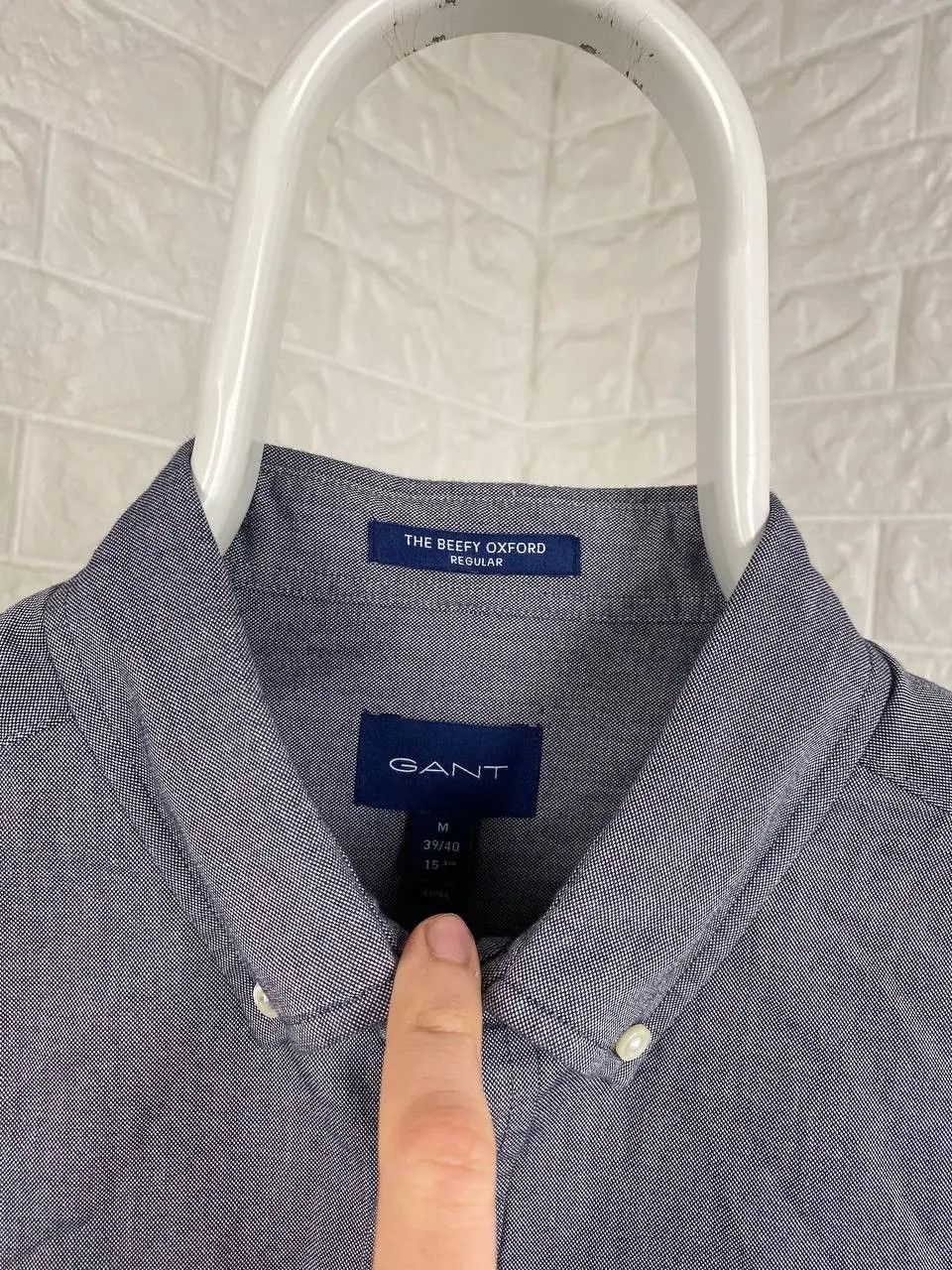 Gant Gant Oxford Navy Shirt Size XL Stunning Condition Size US XL / EU 56 / 4 - 4 Thumbnail