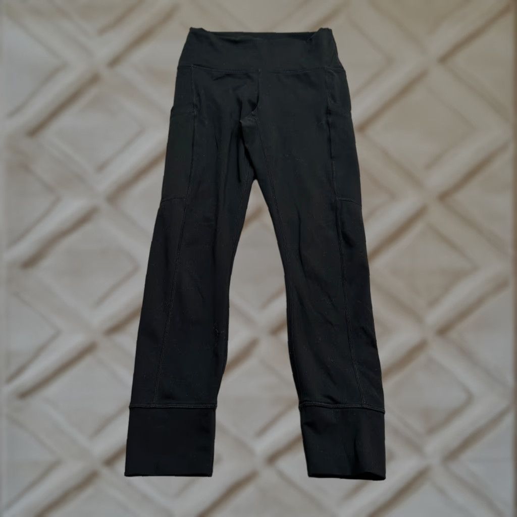 Fabletics Fabletics Leggings Woman XS Black Compression Skinny Activewear 24x23 Athletic Warm Weather City Outdoor Athleisure Womens Size 26" / US 2 / IT 38 - 1 Thumbnail