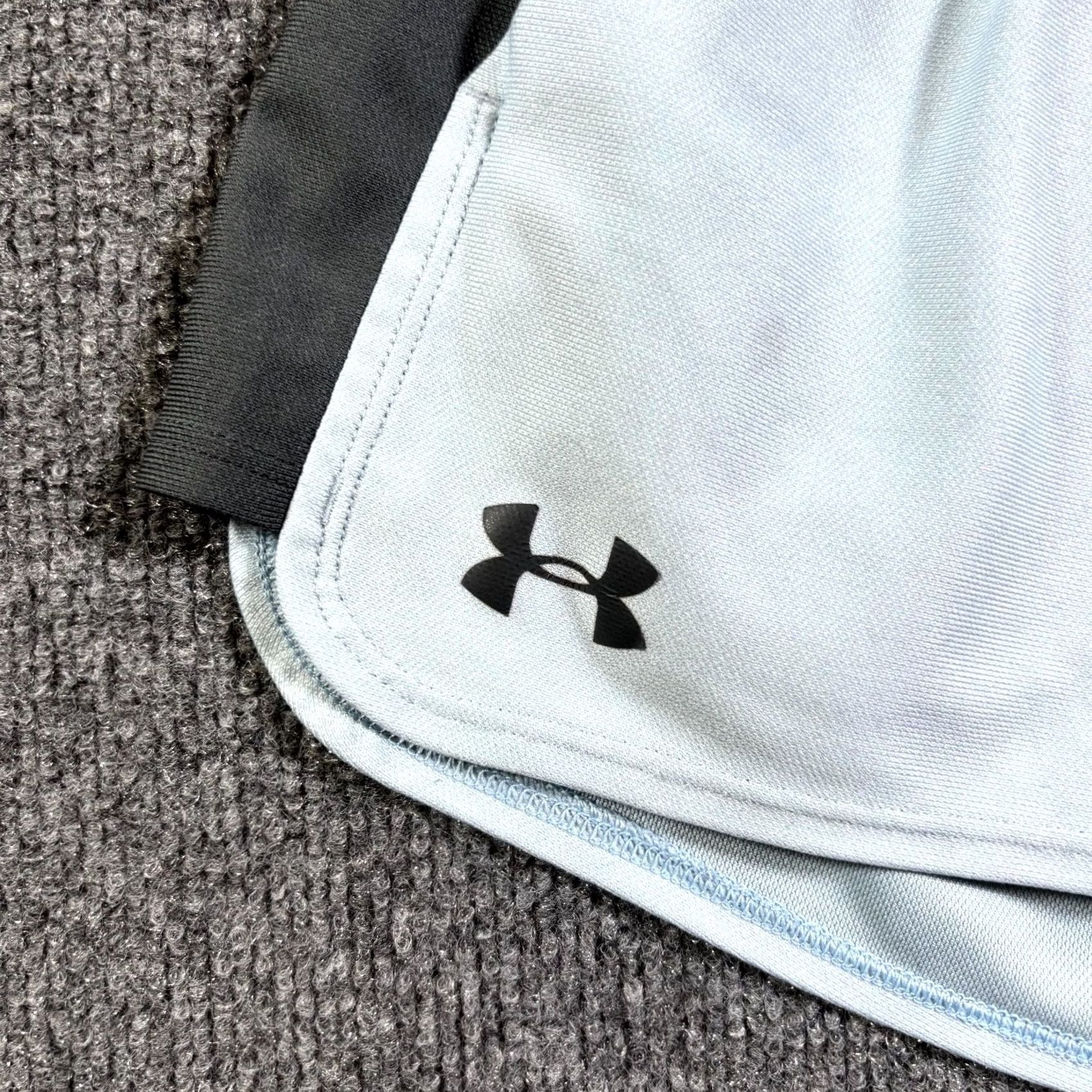 Under Armour Under Armour Athletic Shorts Women's M Blue Performance Workout Gym Sports Size 32" / US 10 / IT 46 - 2 Thumbnail