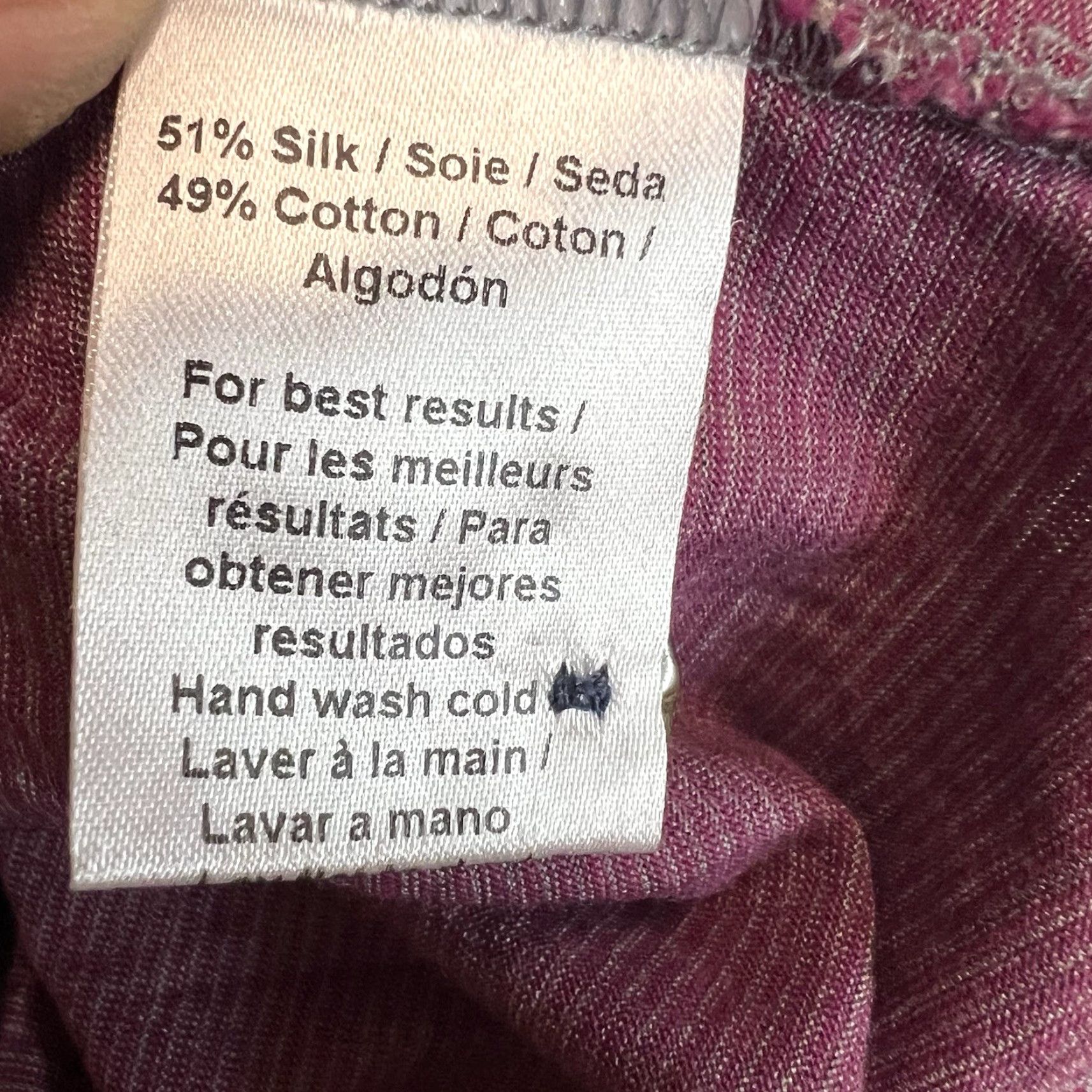 Peter Millar VINTAGE Peter Millar Polo Shirt Men Medium Purple Striped Silk Blend Short Sleeve Casual Size US M / EU 48-50 / 2 - 6 Thumbnail