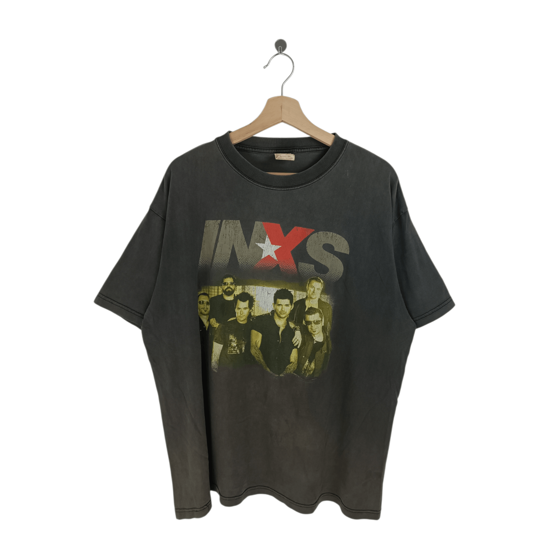 Band Tees THRASHED FADED VINTAGE 2006 INXS TOUR depeche joy Size US XL / EU 56 / 4 - 1 Thumbnail